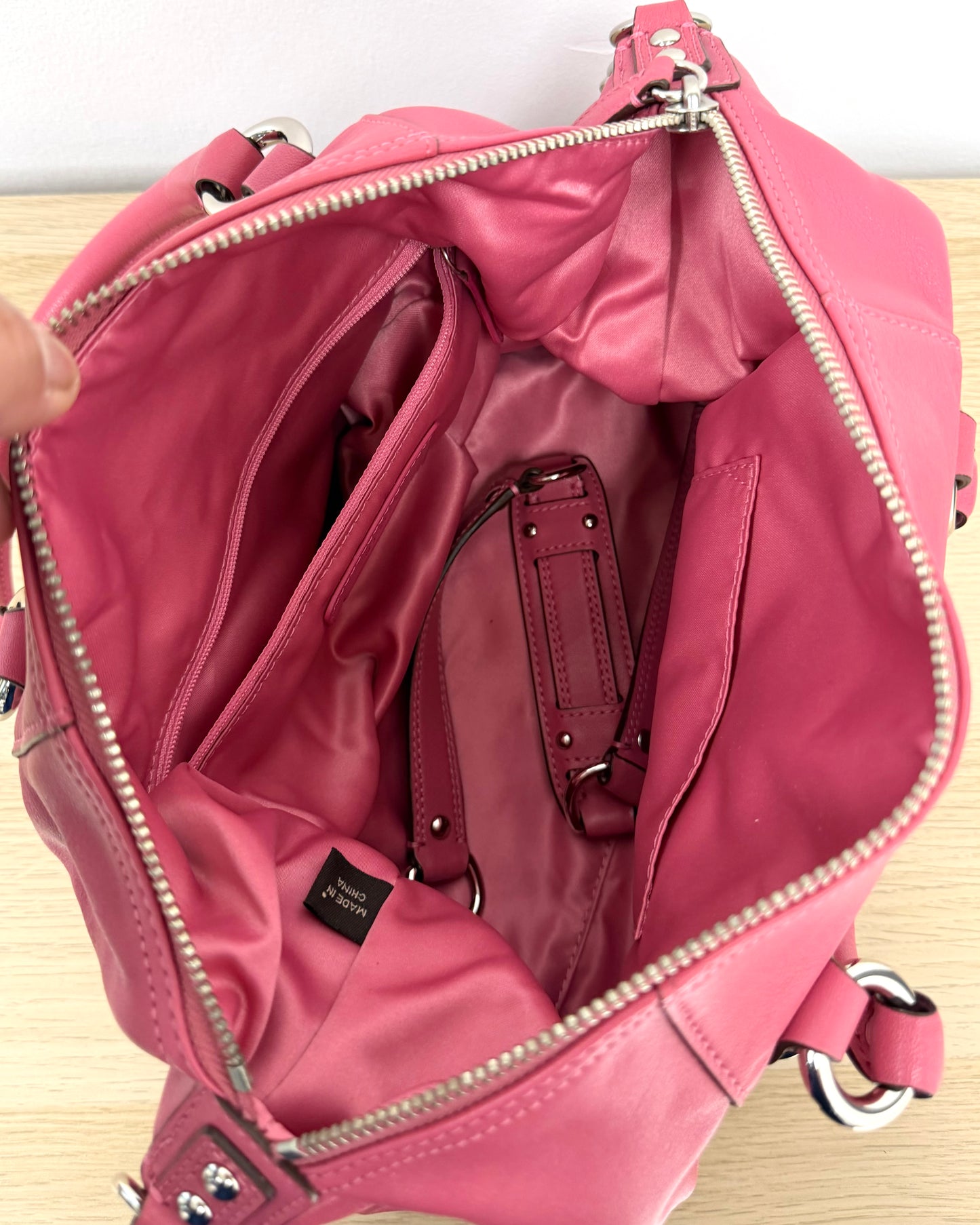 Coach Ashley Leather Satchel
