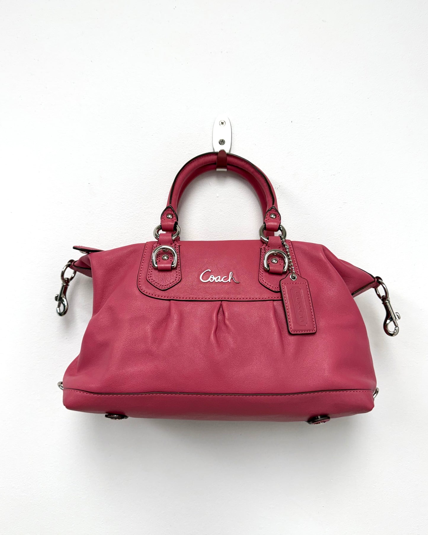 Coach Ashley Leather Satchel