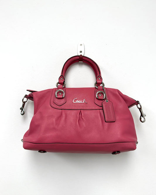 Coach Ashley Leather Satchel
