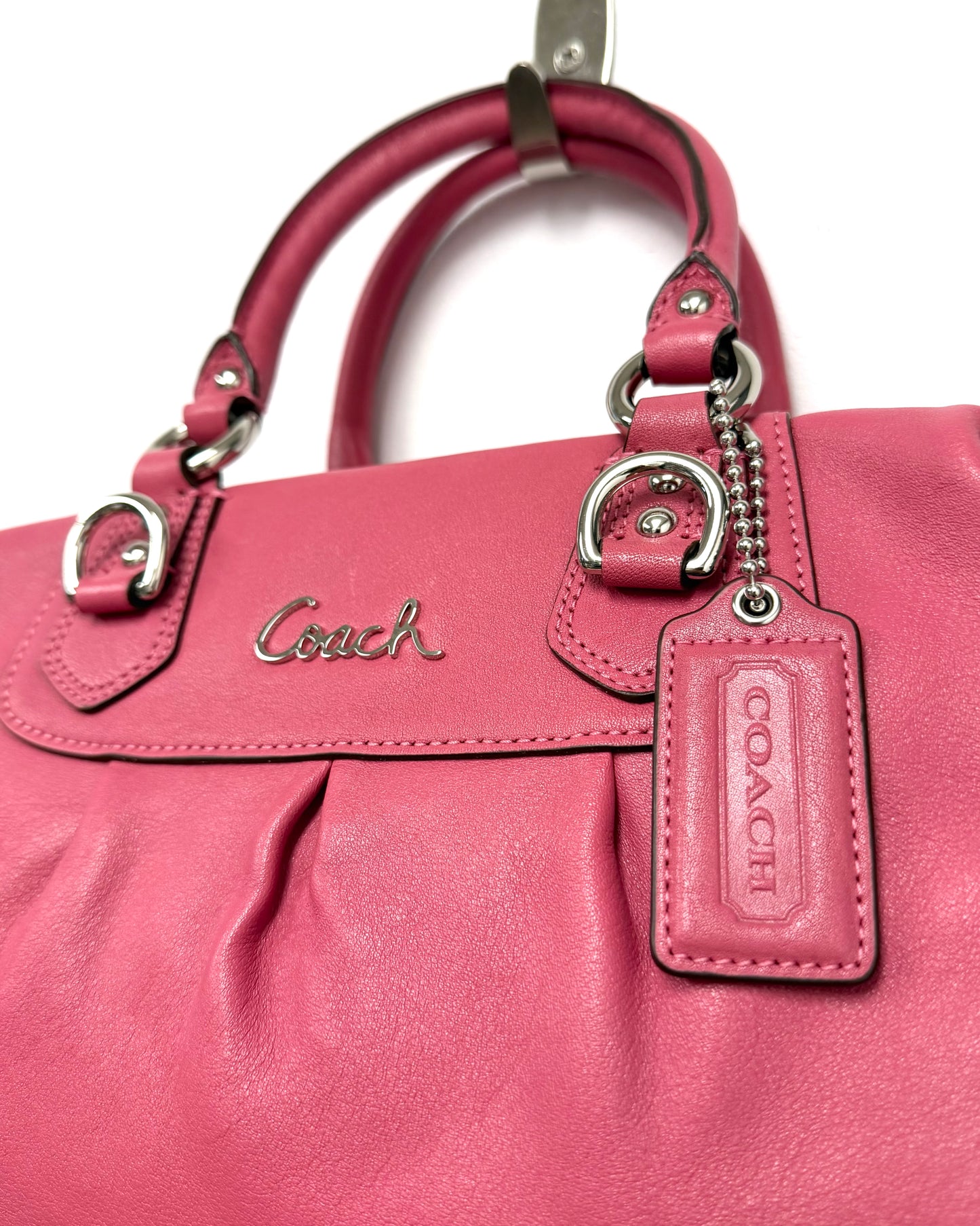 Coach Ashley Leather Satchel