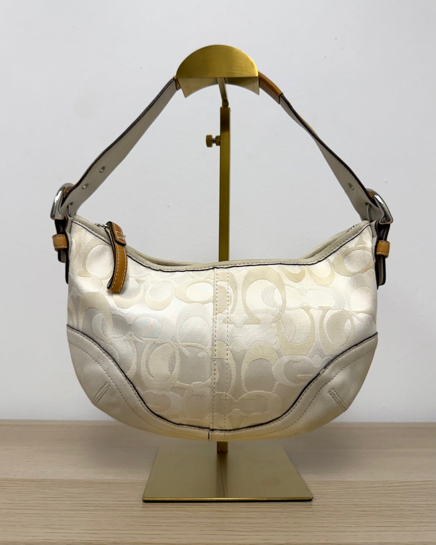 Coach Signature Optic Hobo handbag