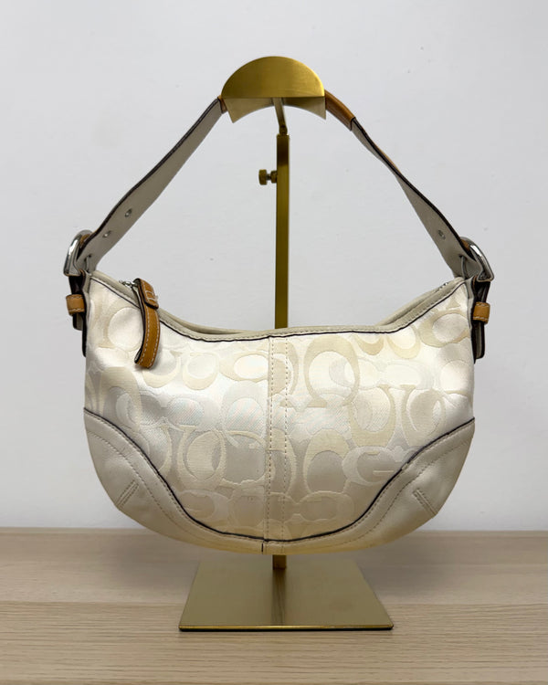Coach Signature Optic Hobo handbag