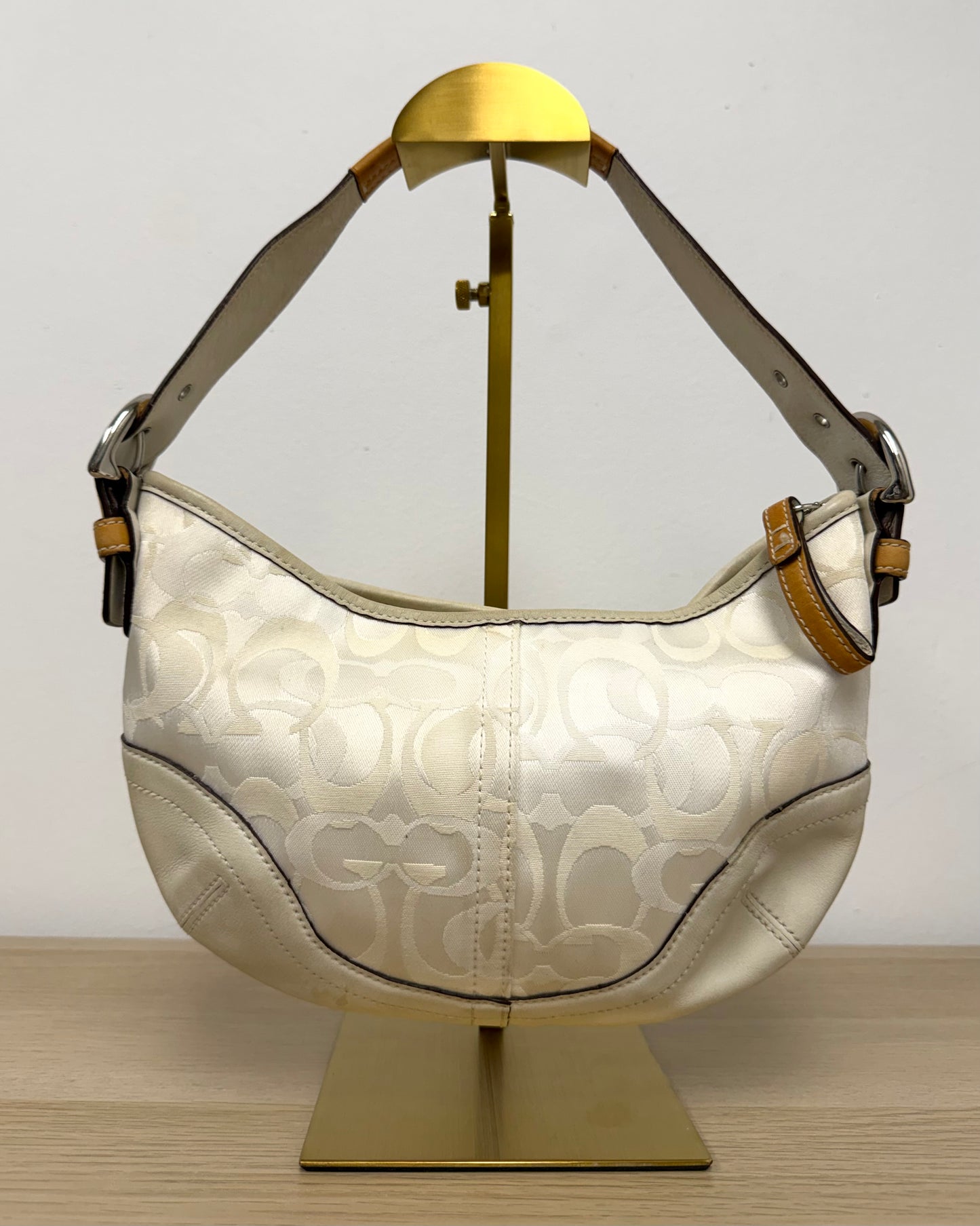 Coach Signature Optic Hobo handbag