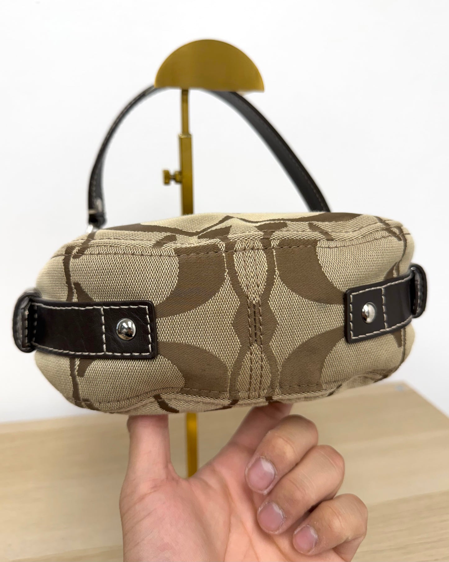Coach Zoe Signature Mini Shoulder Bag