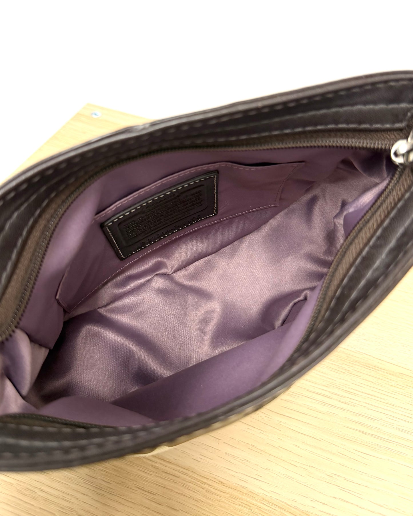Coach Zoe Signature Mini Shoulder Bag