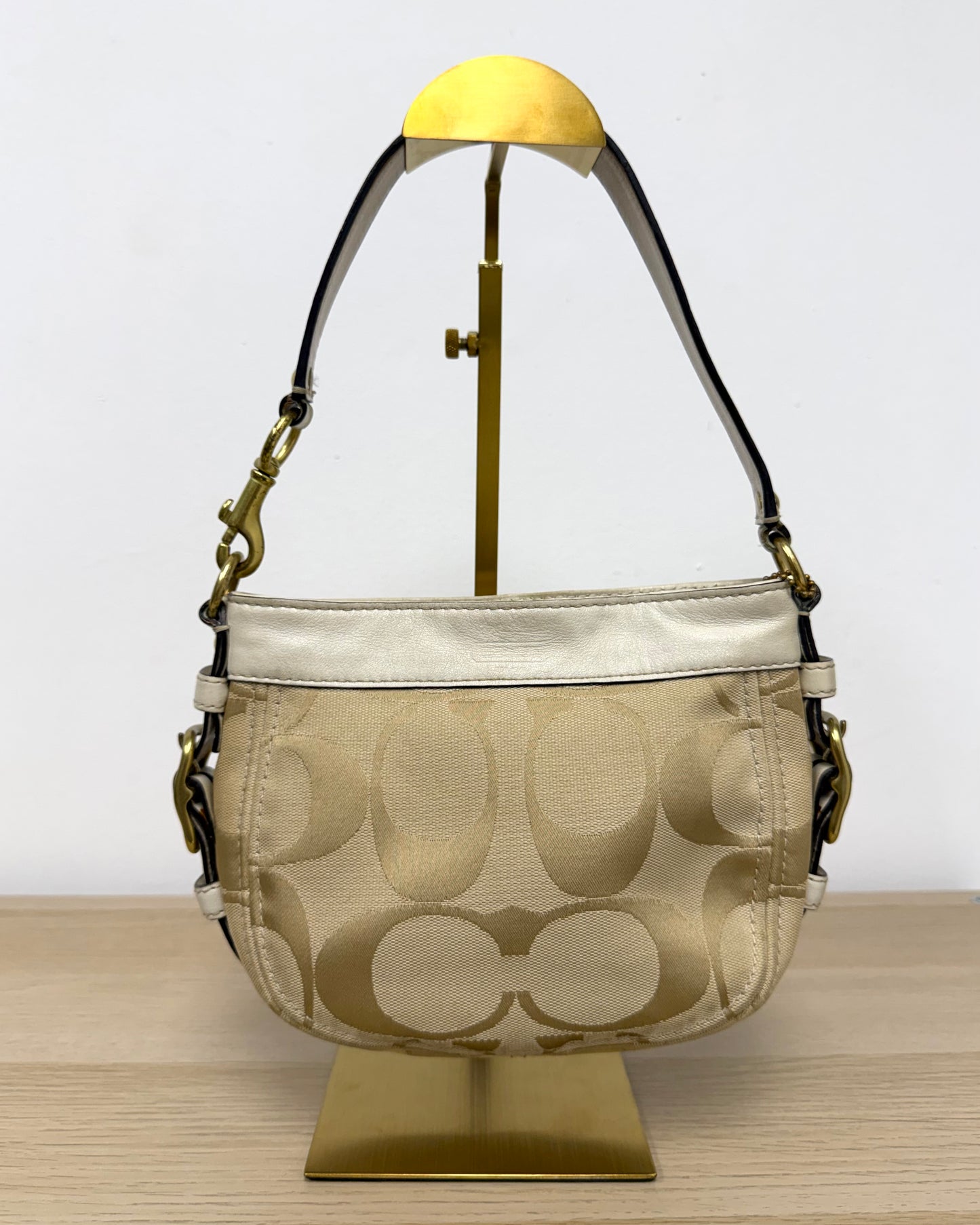 Coach Zoe Signature Mini Shoulder Bag