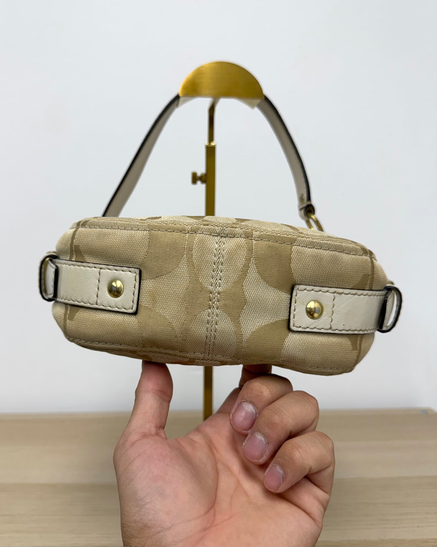 Coach Zoe Signature Mini Shoulder Bag