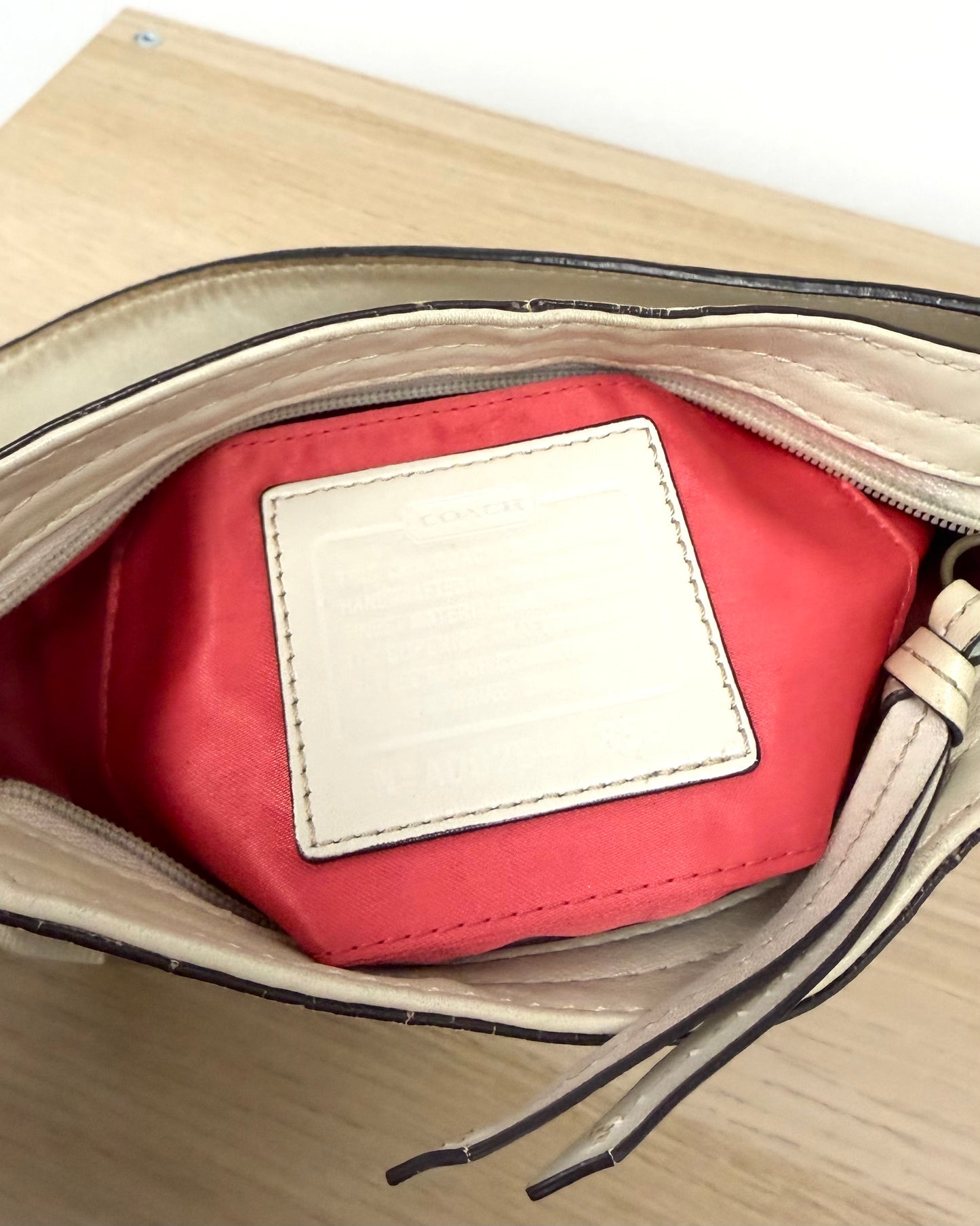 Coach Zoe Signature Mini Shoulder Bag