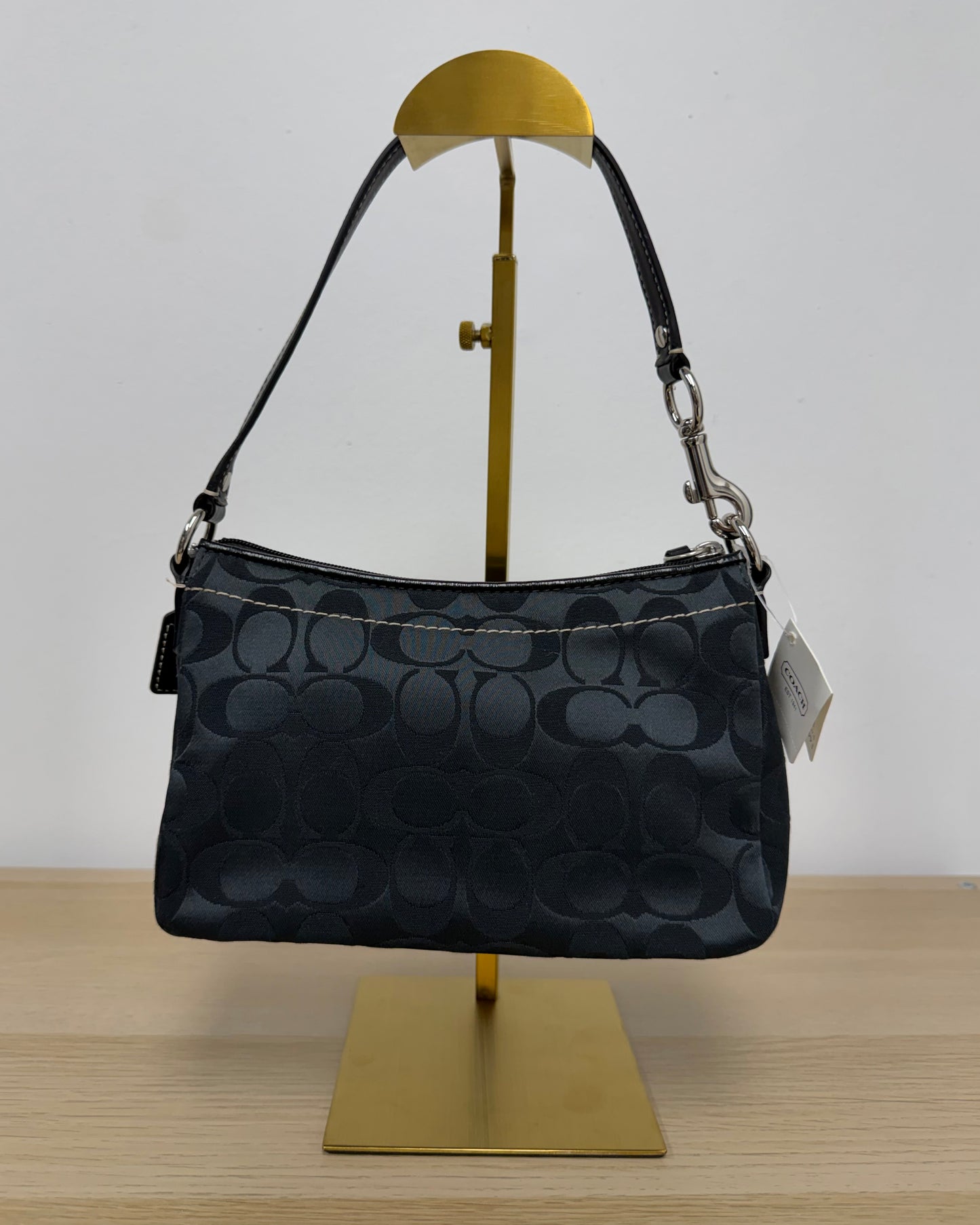 Vintage Coach Legacy Hampton baguette handbag