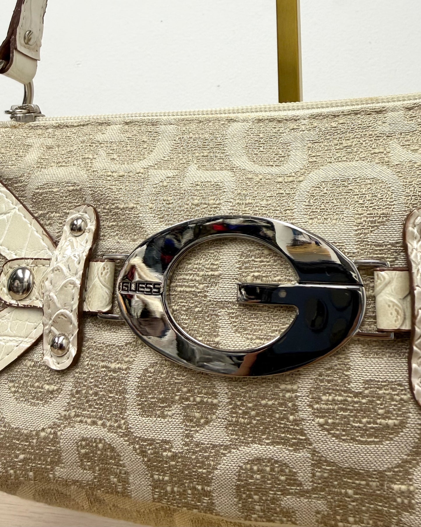 vintage GUESS baguette bag