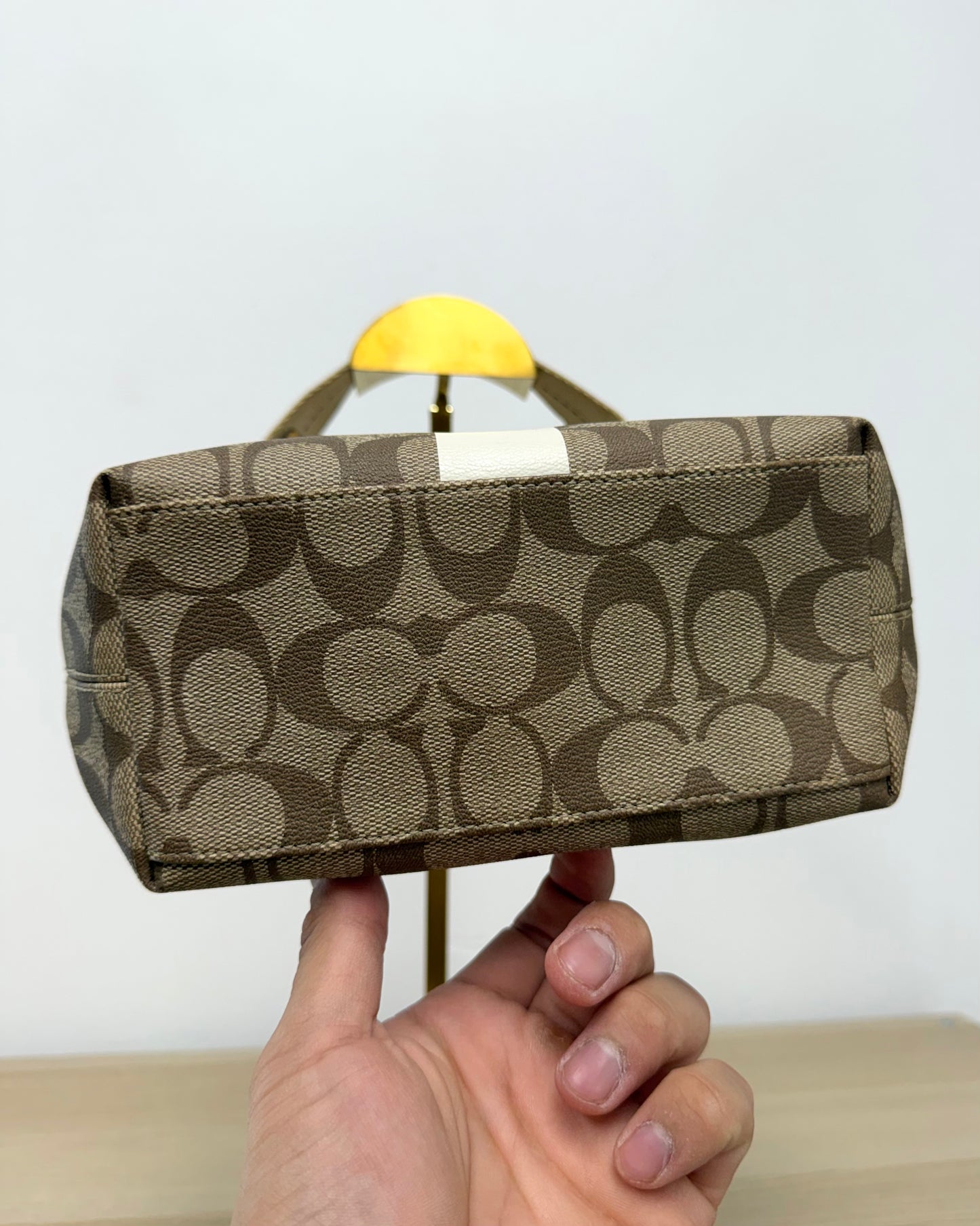Coach Heritage Stripe handbag