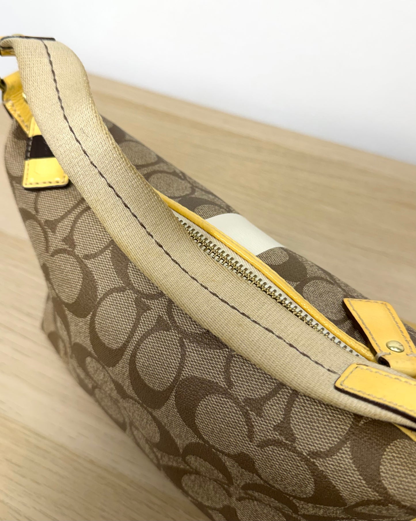 Coach Heritage Stripe handbag