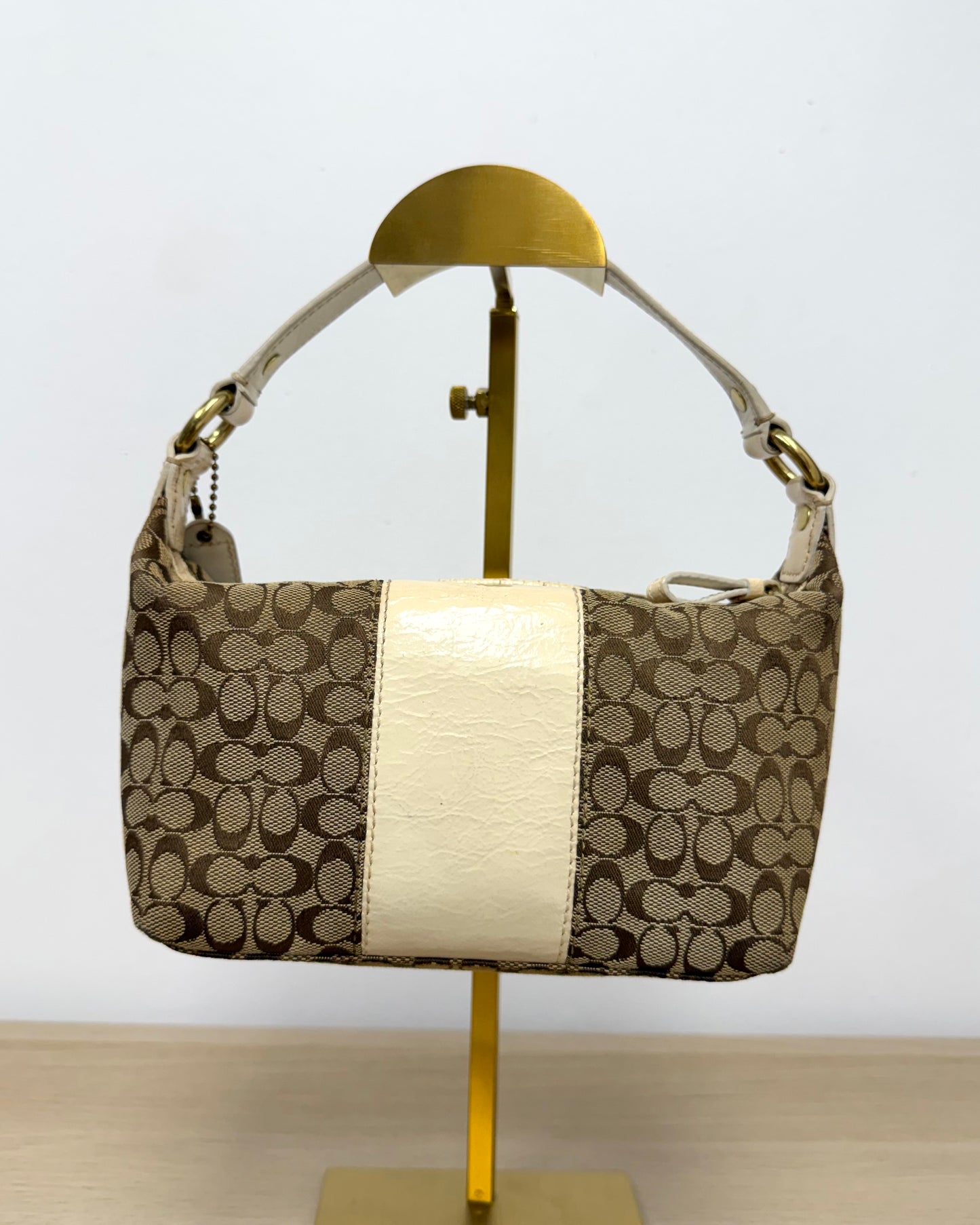 Coach Signature Canvas Hobo