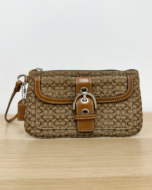 Coach Soho Signature wristlet