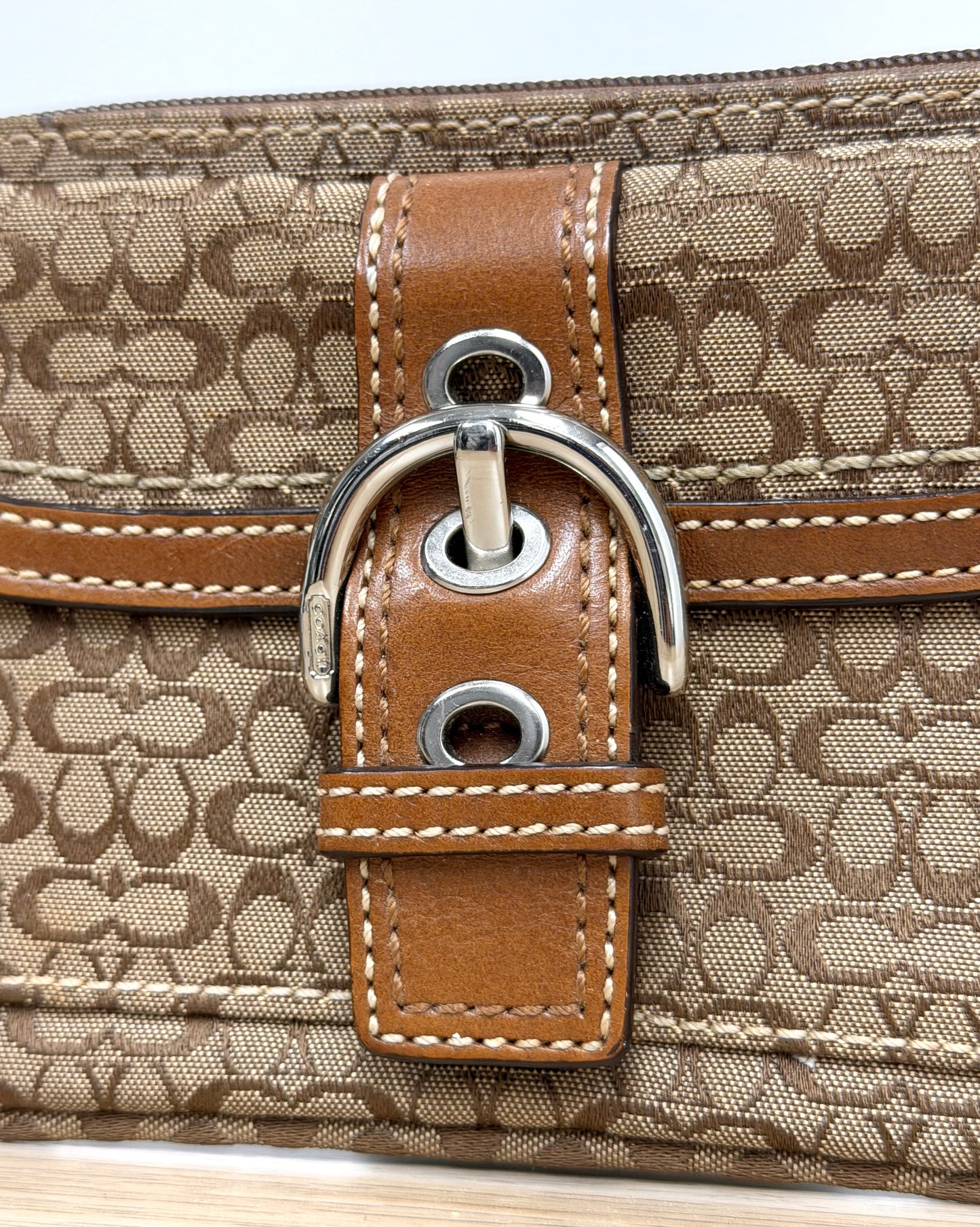 Coach Soho Signature wristlet