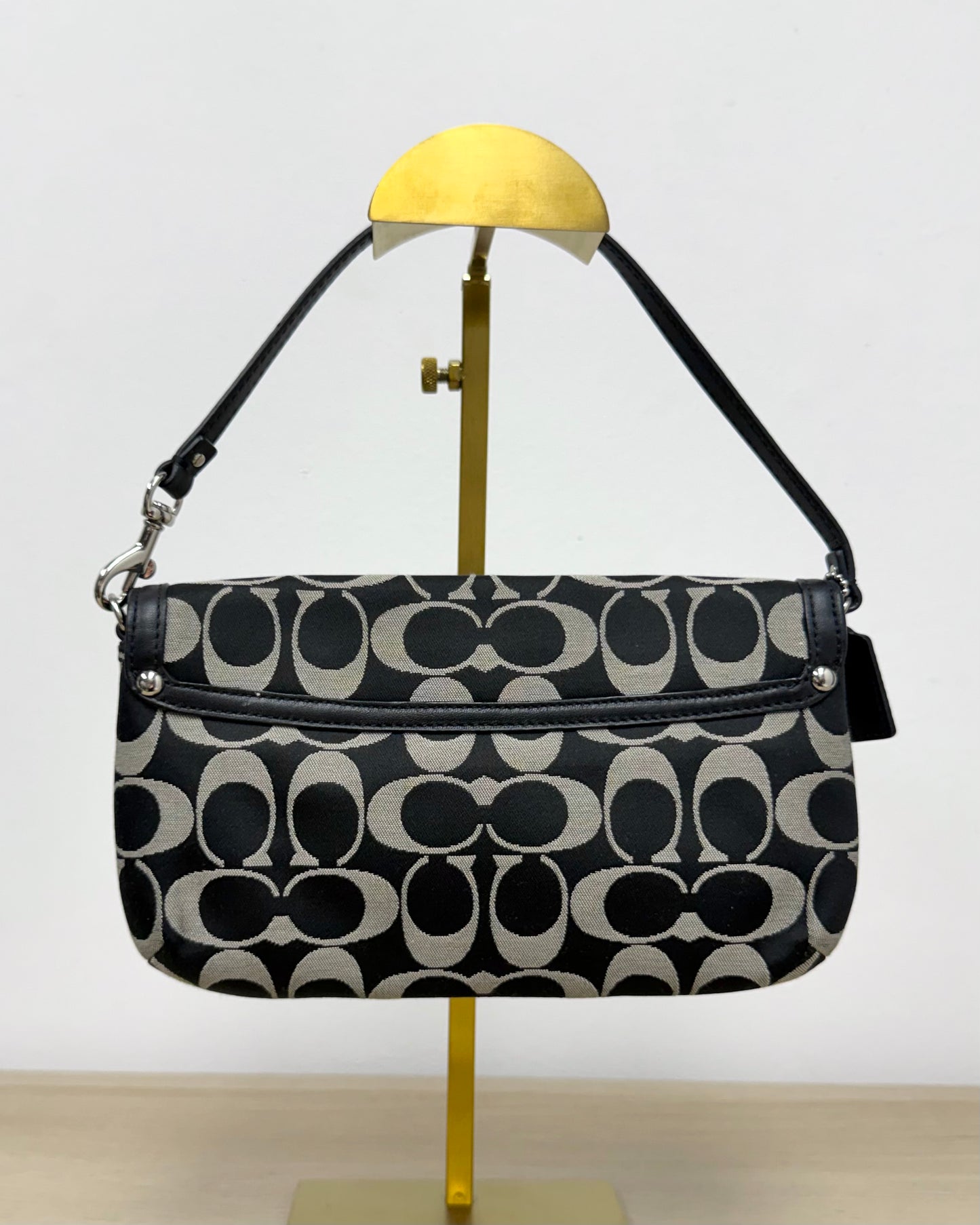 Coach Kristin Signature Large Flap Wristlet