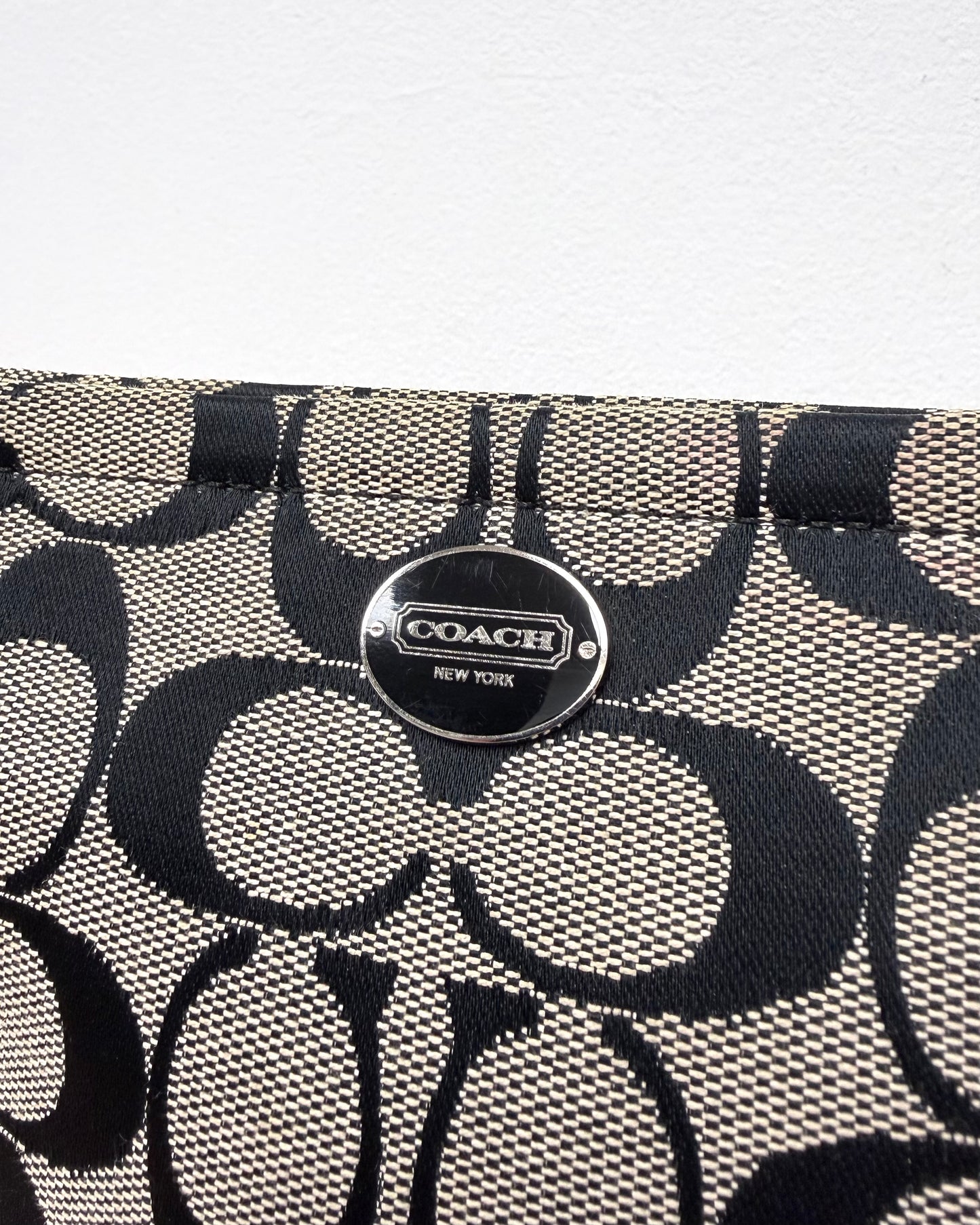Coach Legacy Signature Large Wristlet