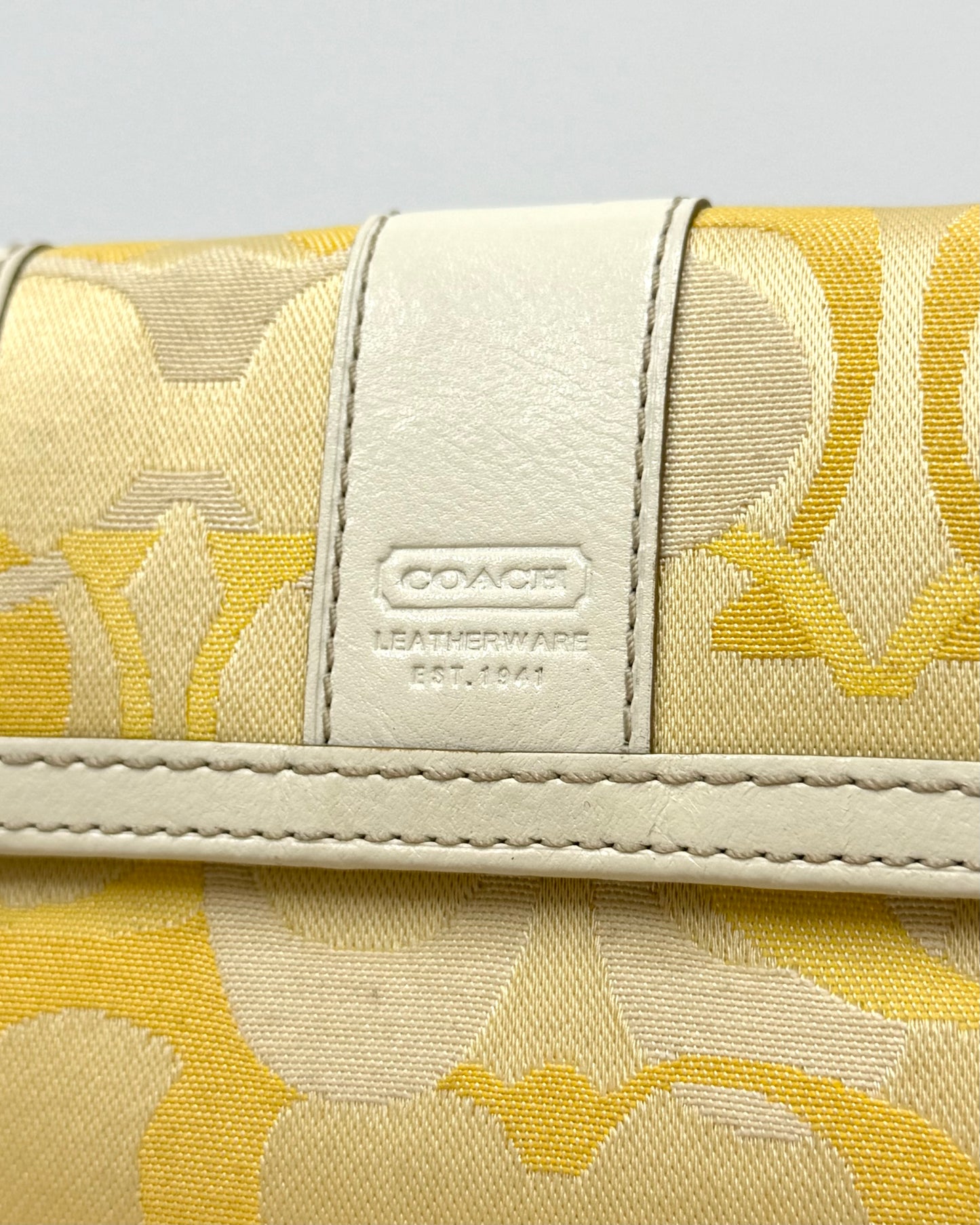 vintage Coach wallet