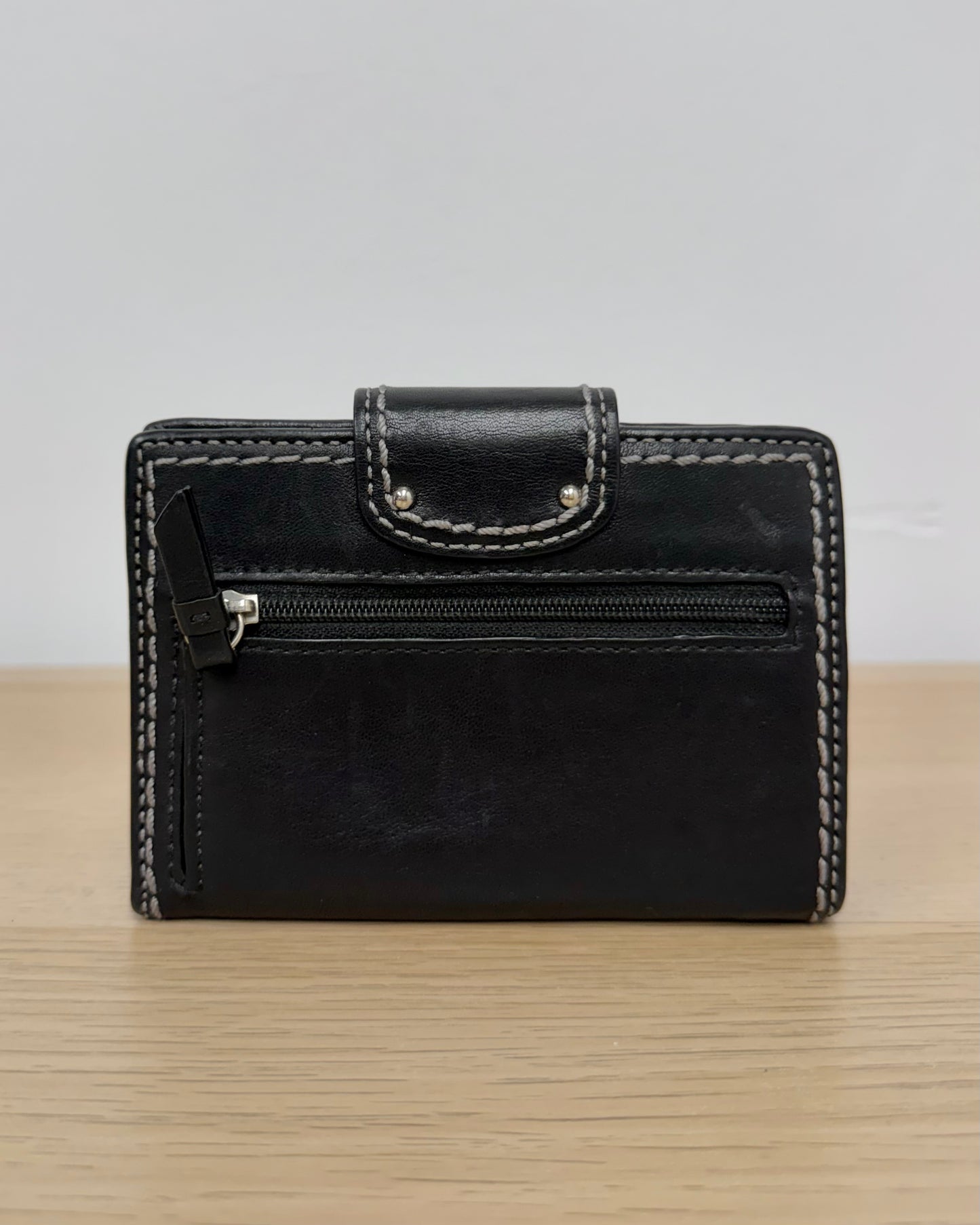 vintage COACH turnlock wallet