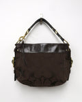 Brown Coach Zoe Hobo Bag