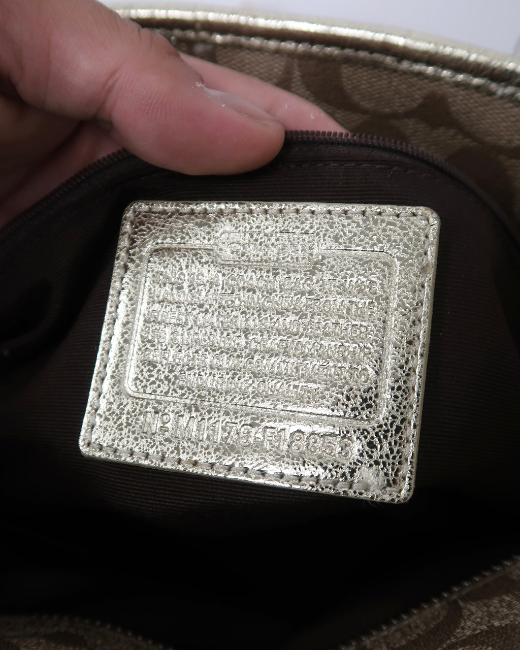 Coach Heritage Star Print Signature C Tote Bag