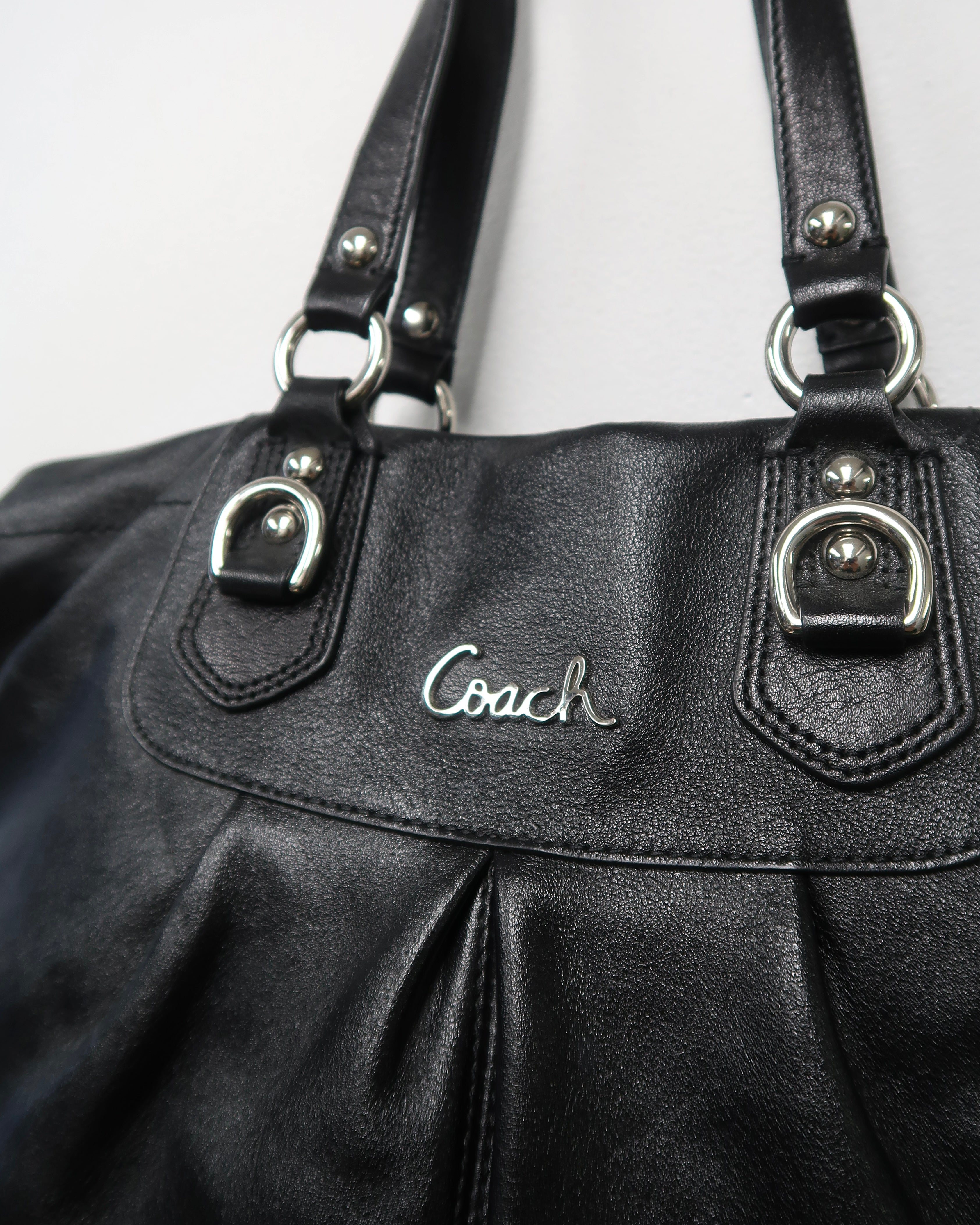 Black Coach Ashley 2-way Satchel