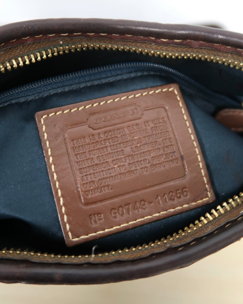 vintage Coach Bleecker Legacy Patchwork Crossbody
