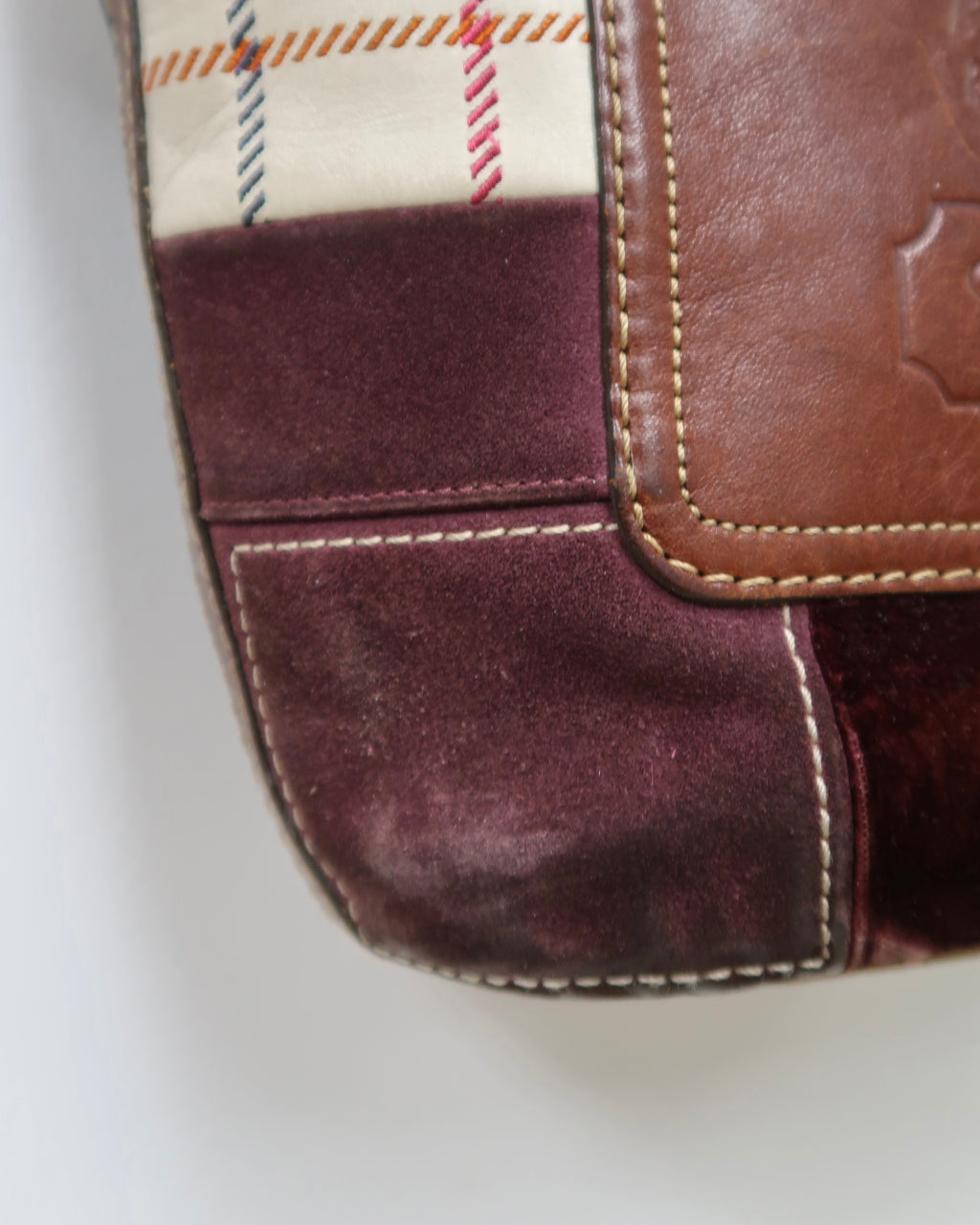 vintage Coach Bleecker Legacy Patchwork Crossbody