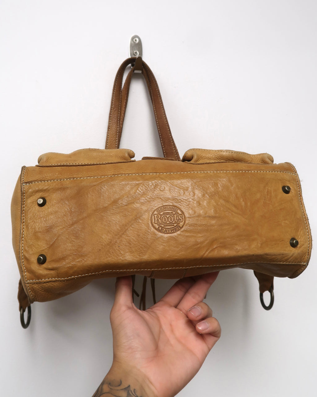 tan leather Mulberry Roxanne satchel