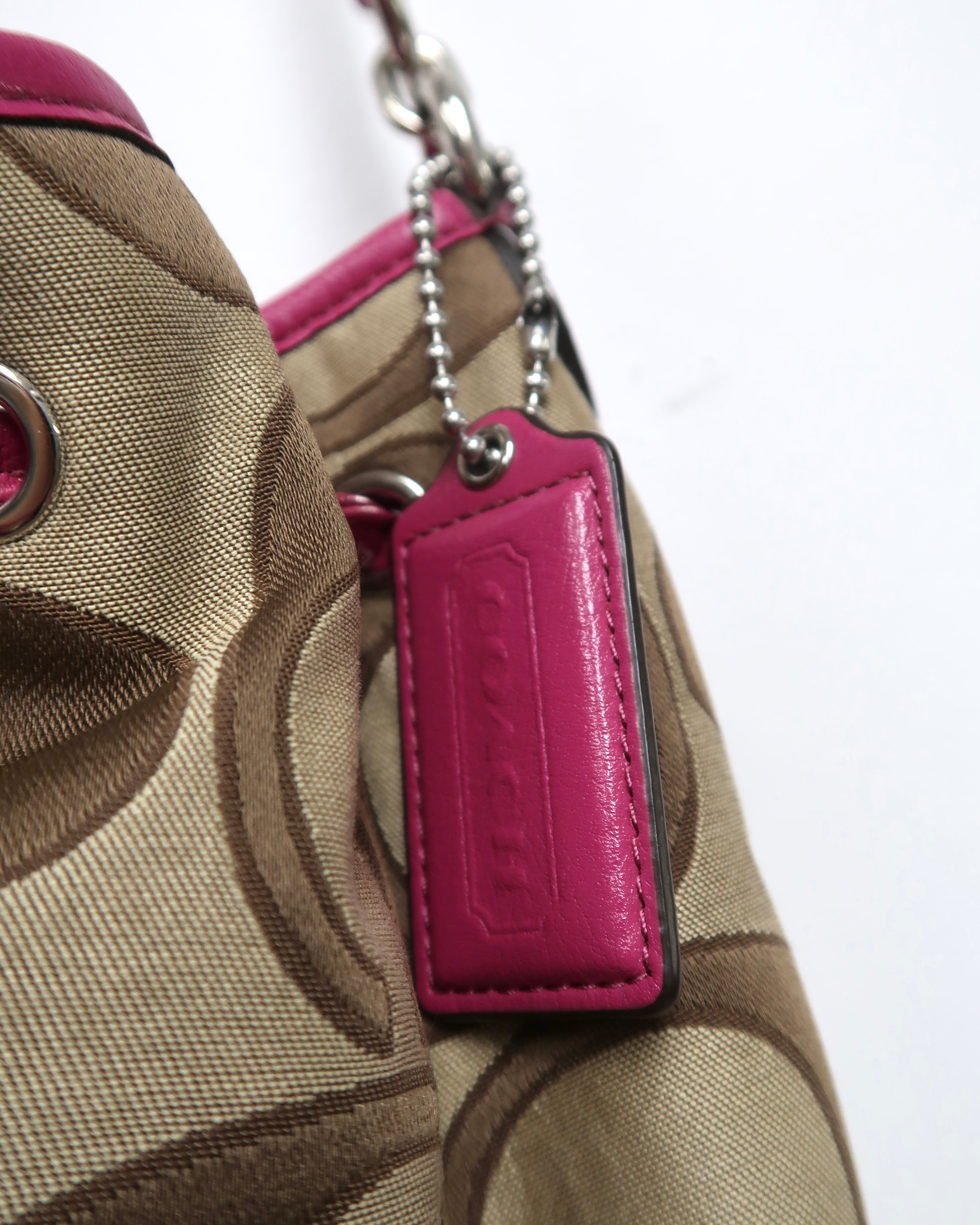 Coach Daisy Outline Signature Monogram
