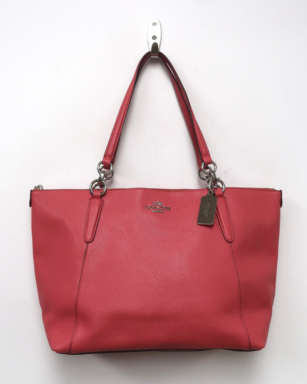 Pink Coach Ava tote
