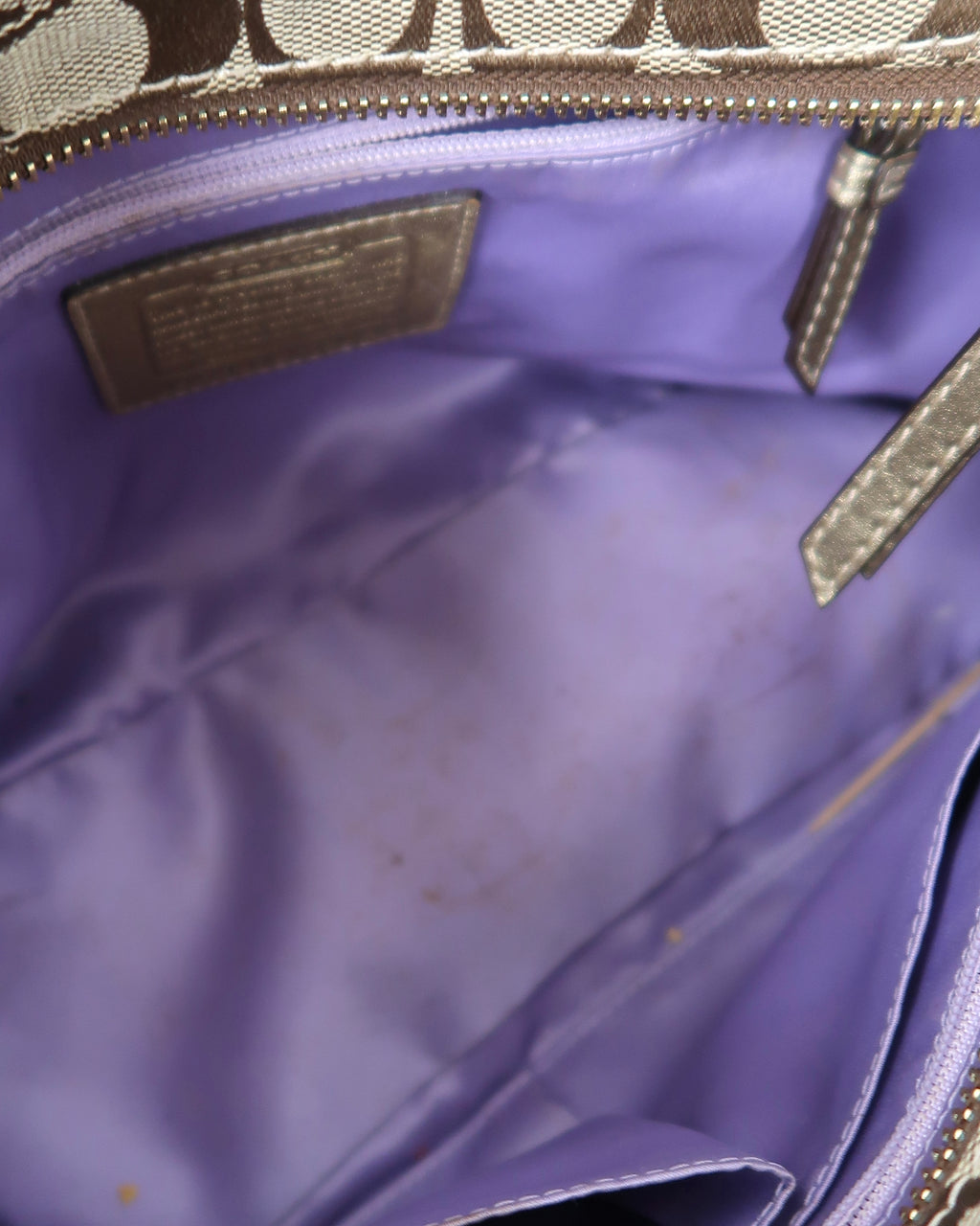 Coach Signature Patchwork Gallery Tote