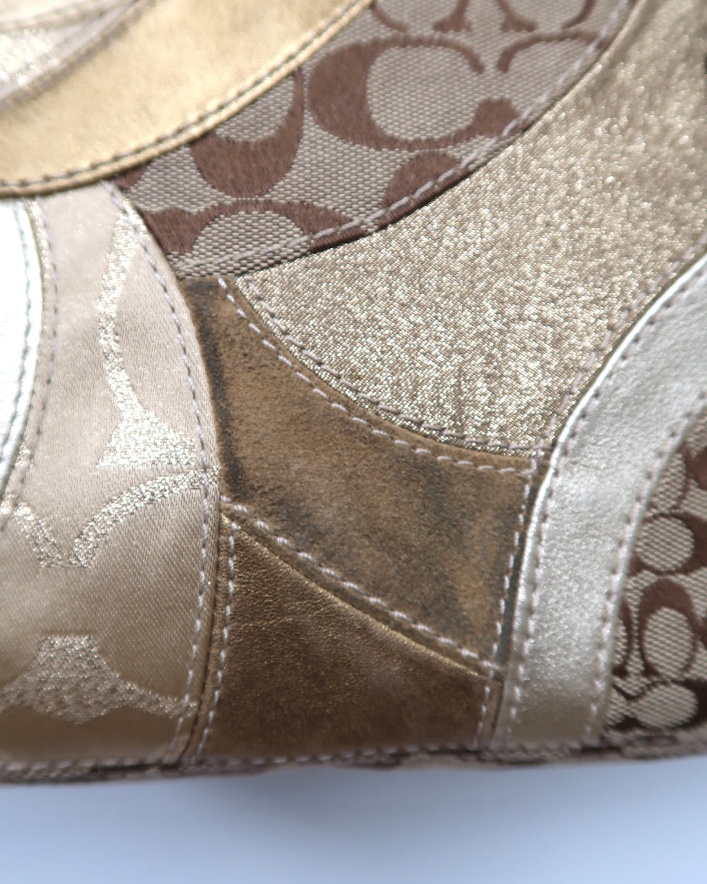 Coach Signature Patchwork Gallery Tote