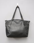 Coach Kelsey Metallic Satchel