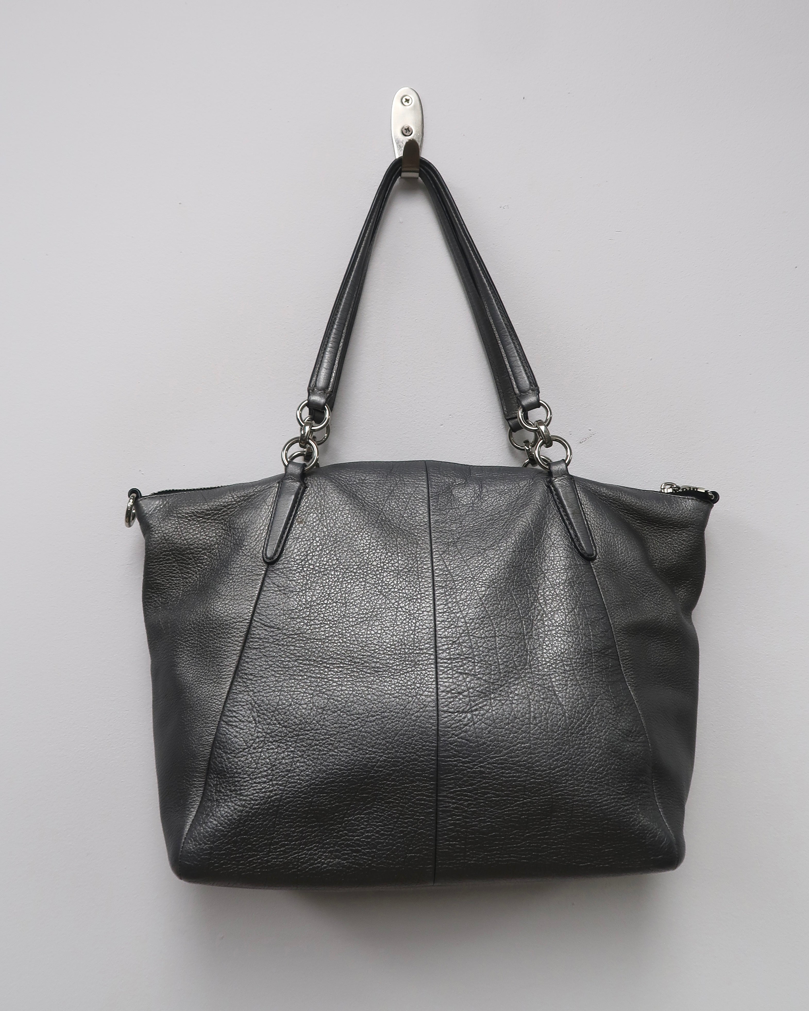 Coach Kelsey Metallic Satchel