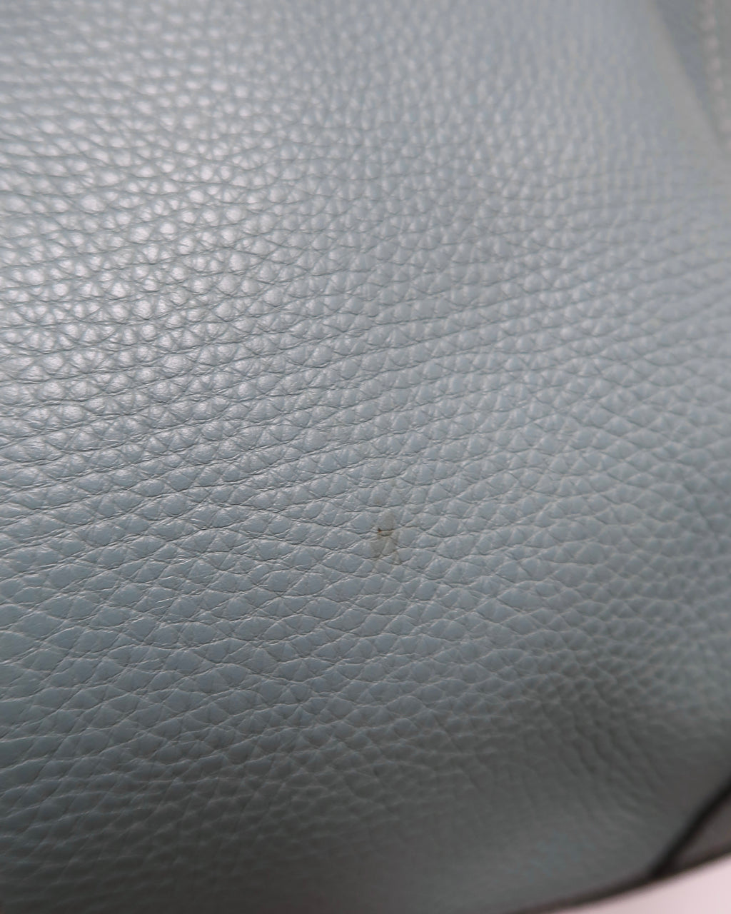 Teal Coach Pebbled Leather Hamilton Hampton Satchel