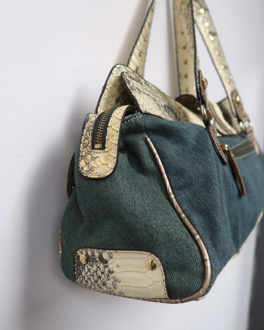 Vintage Guess Denim Shoulder Bag