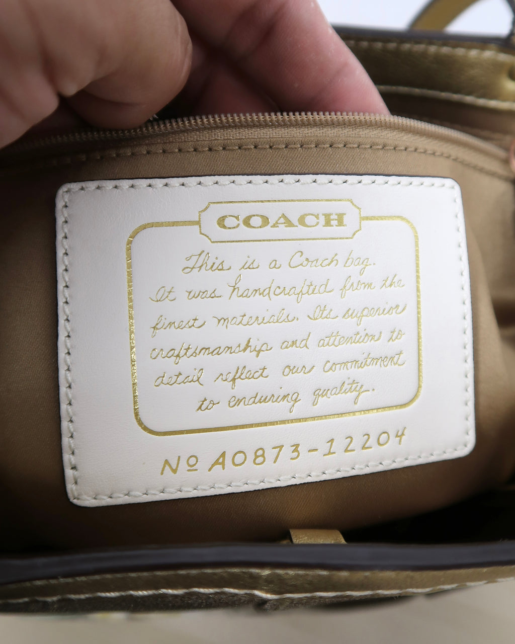 Coach Signature Tote