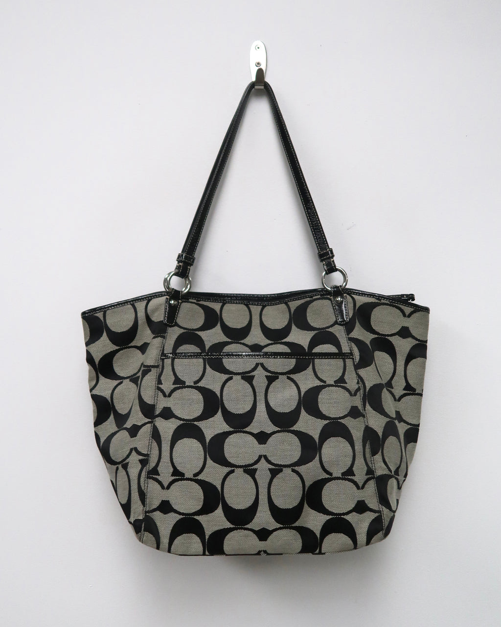 Coach Leah signature canvas tote