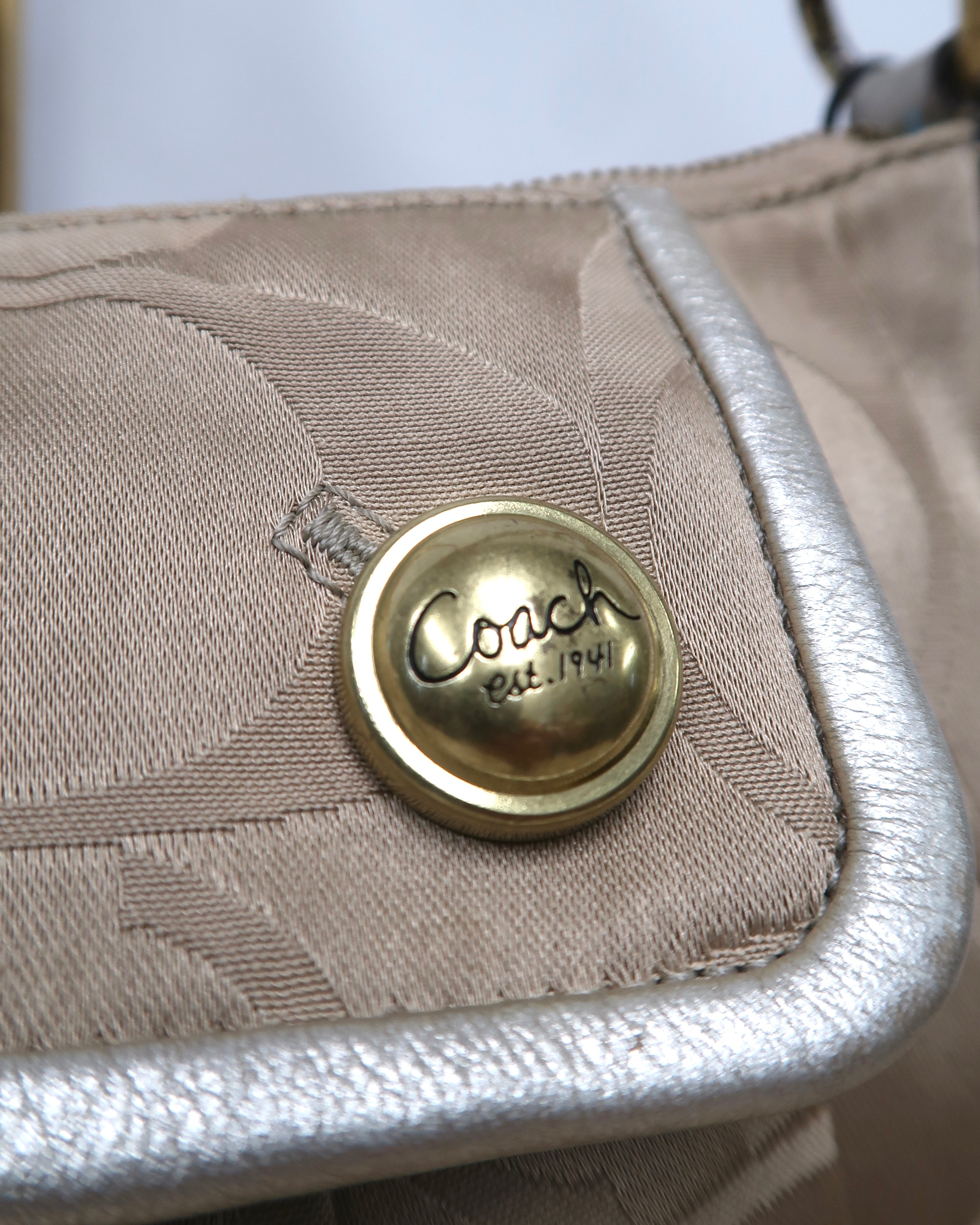 Coach baguette shoulder bag