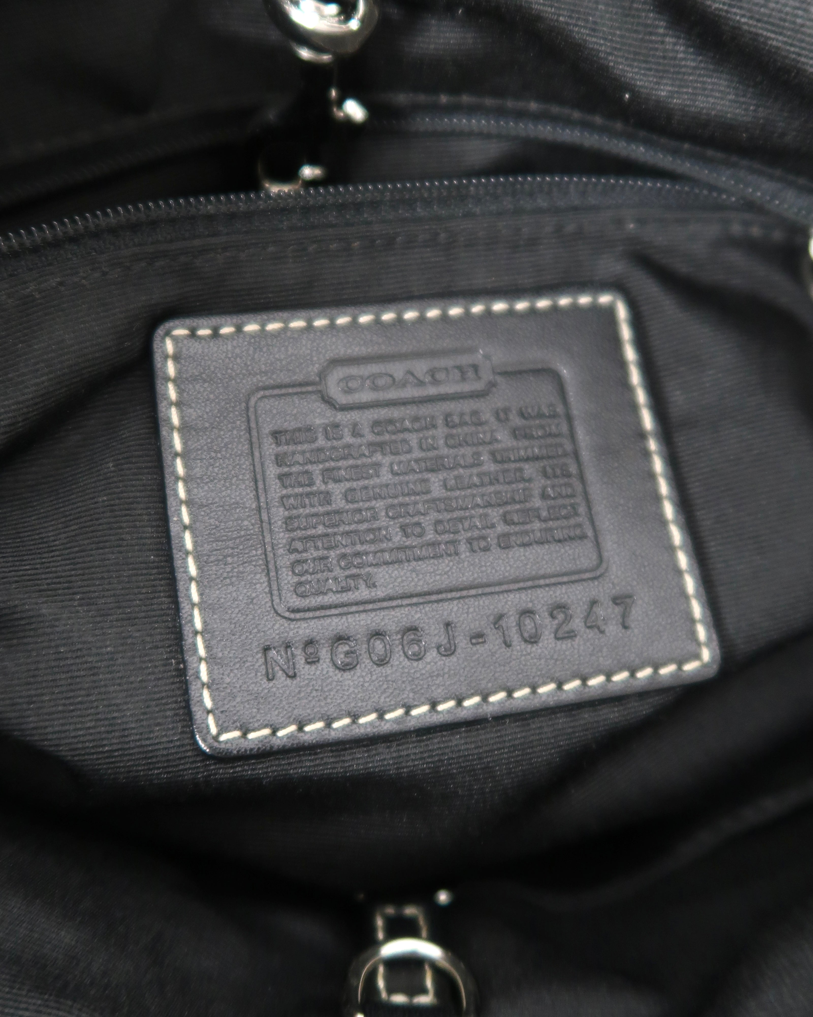 Coach Hampton tote