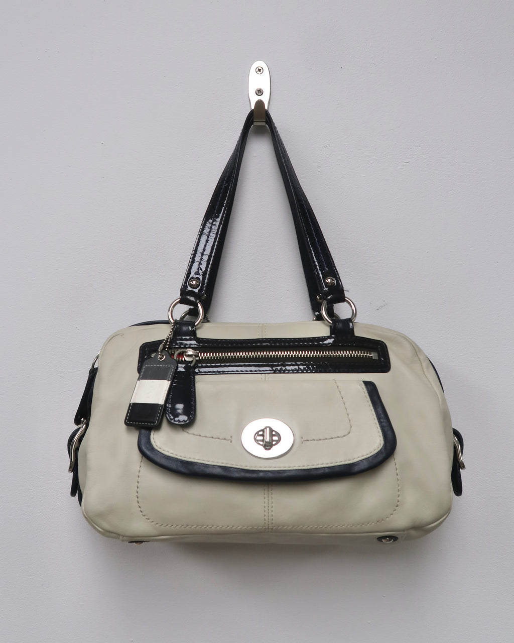 COACH Bonnie leather satchel