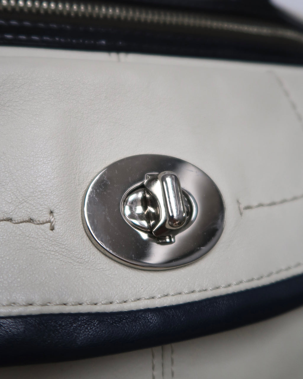 COACH Bonnie leather satchel