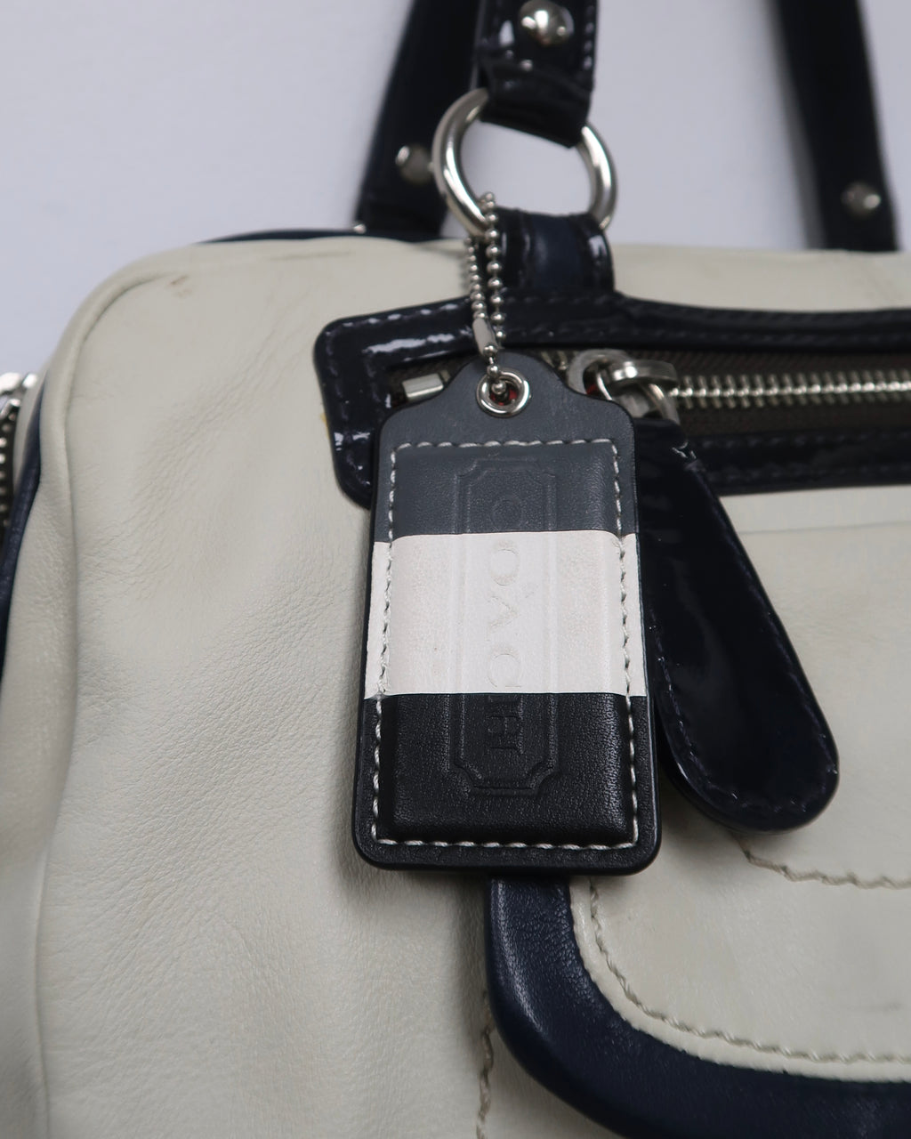 COACH Bonnie leather satchel