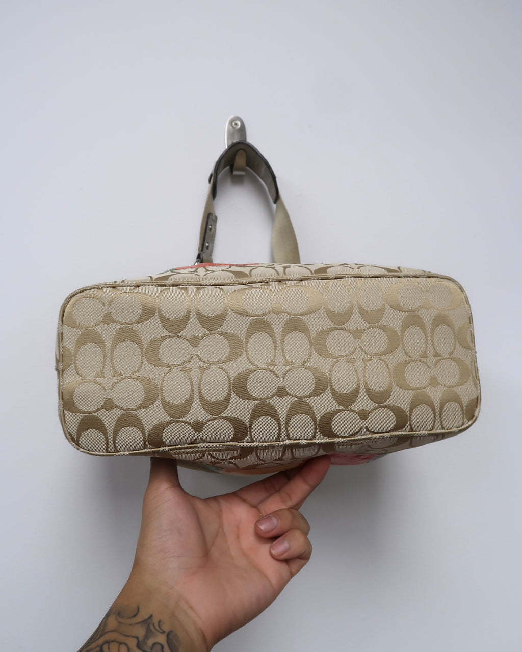 Y2K Coach signature hobo bag