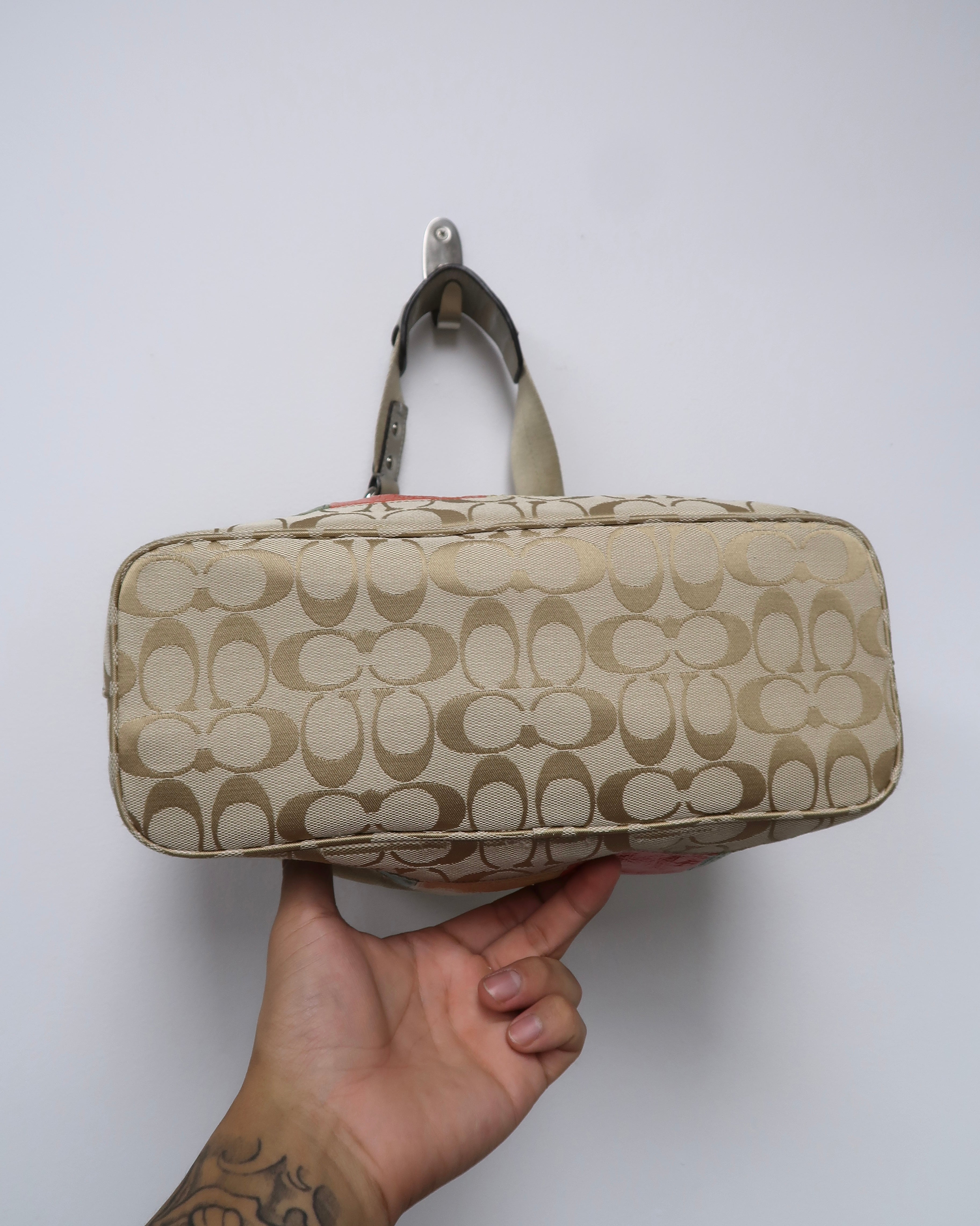 Y2K Coach signature hobo bag