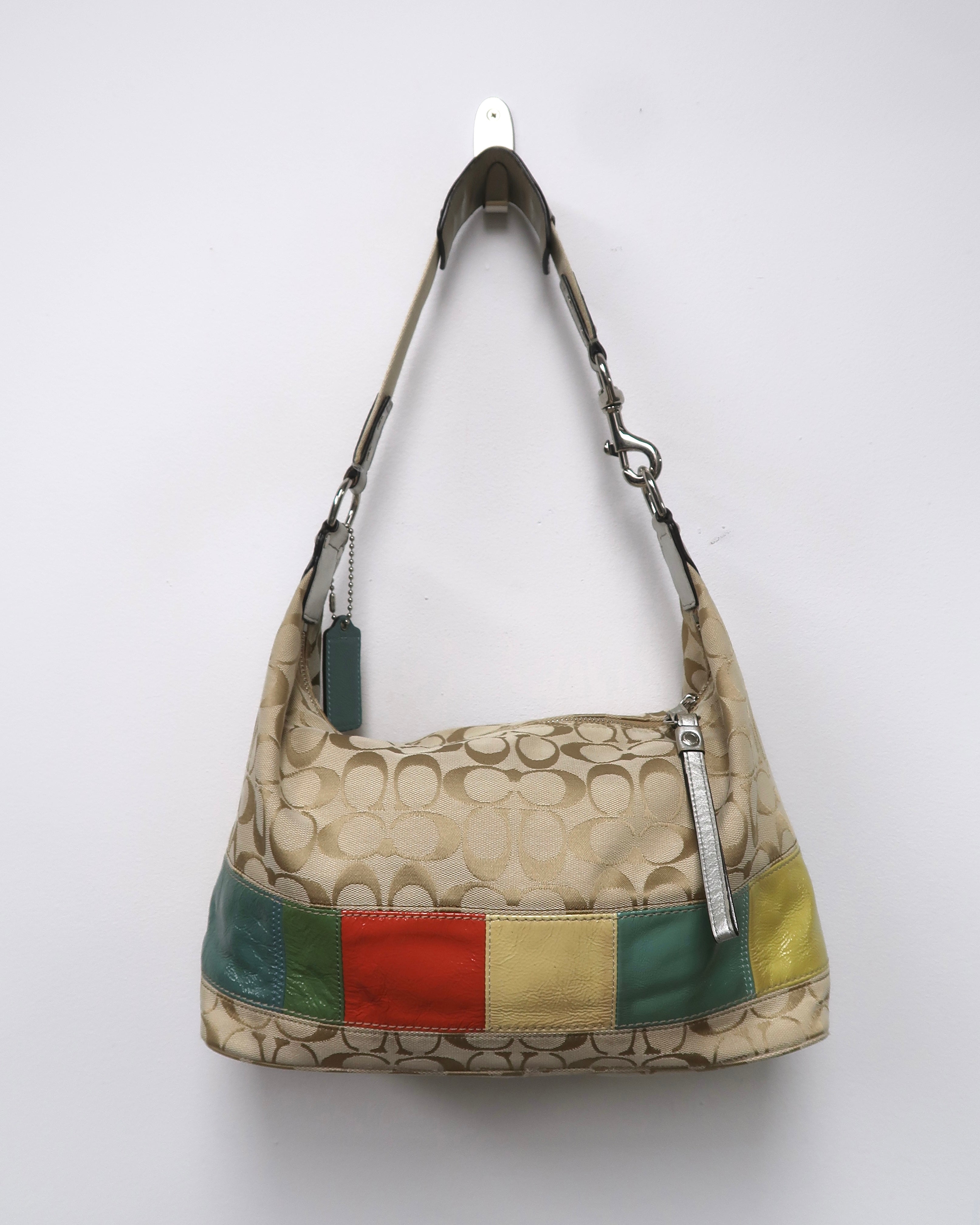 Y2K Coach signature hobo bag