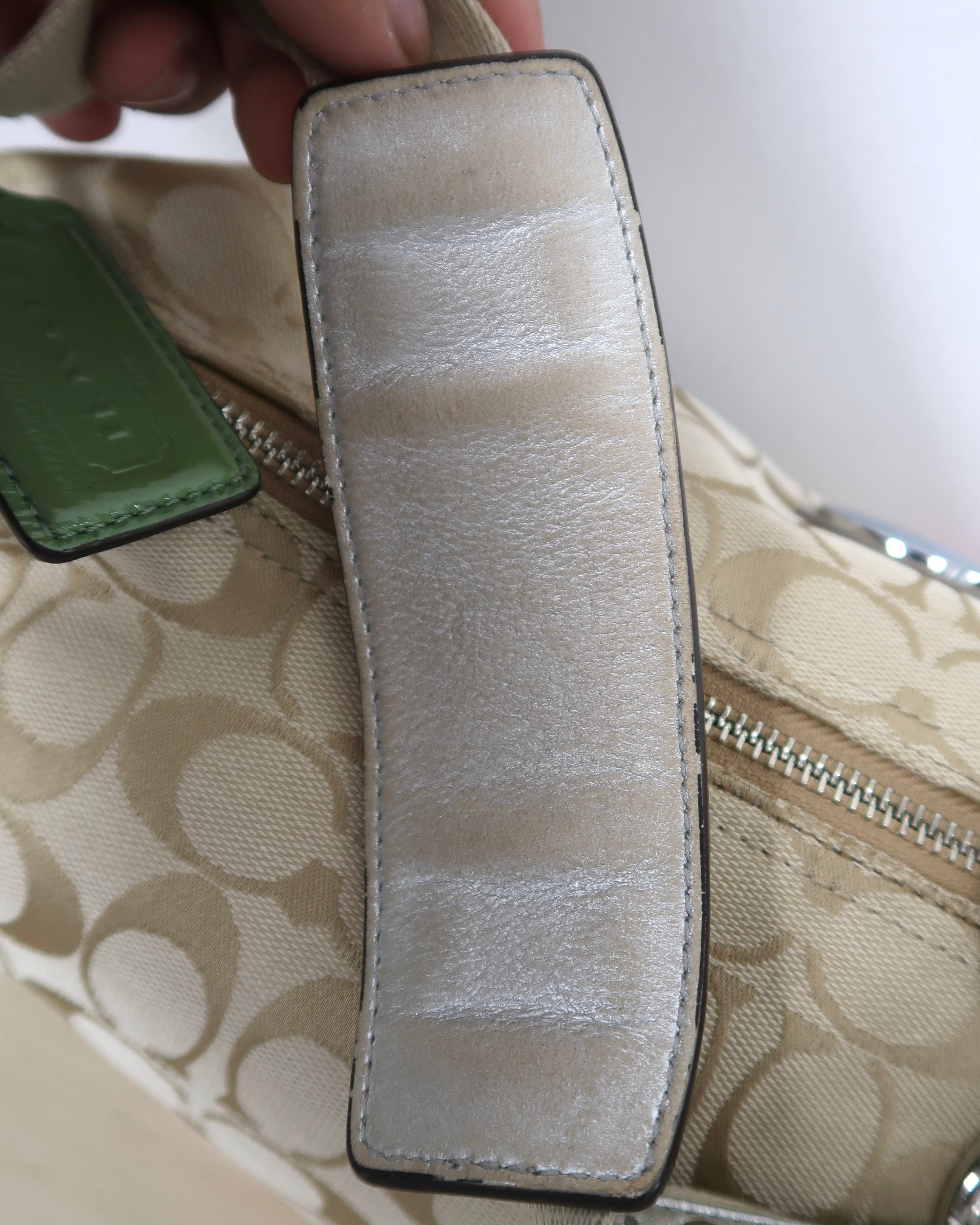 Y2K Coach signature hobo bag