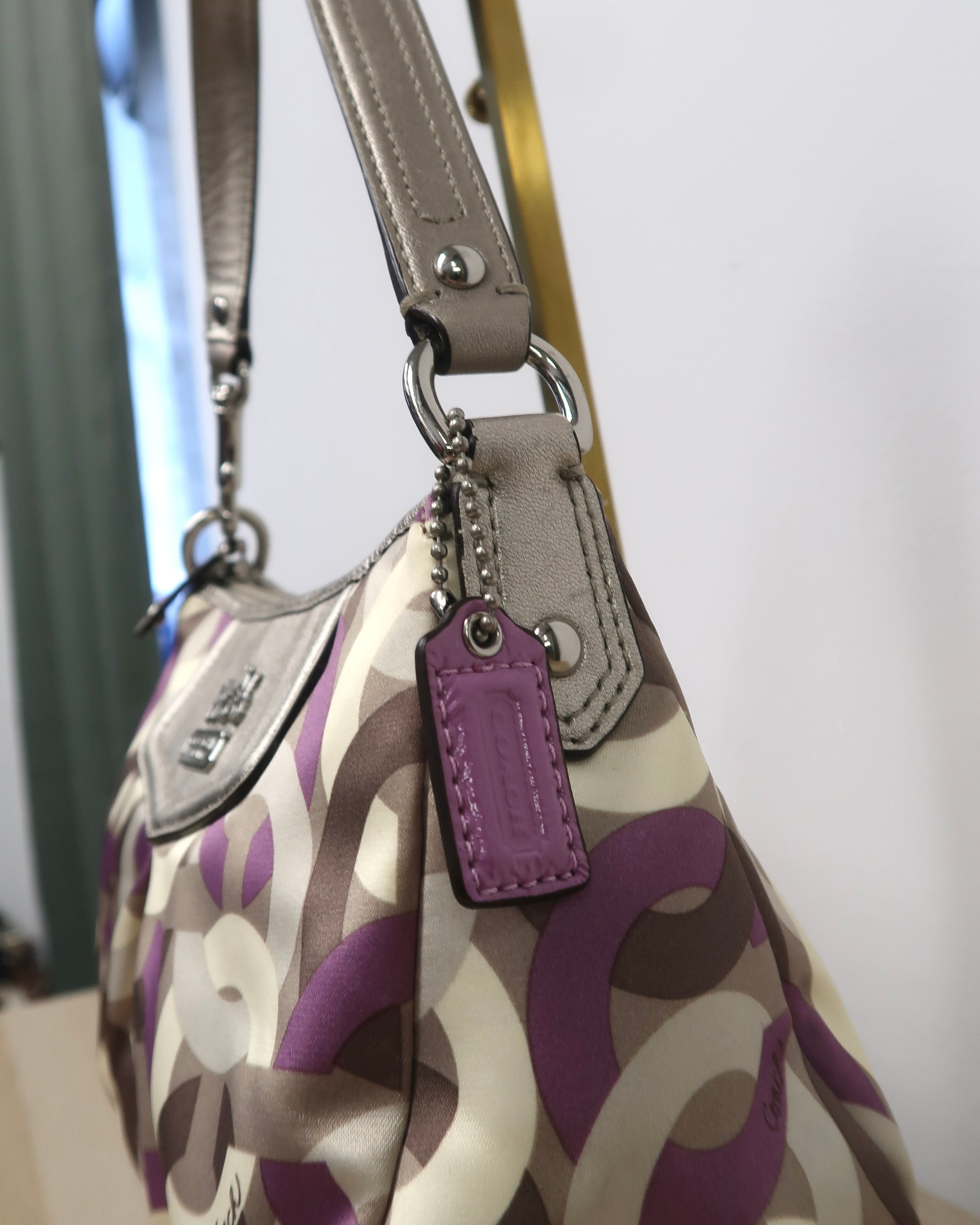 Coach Madison Op Art shoulder bag