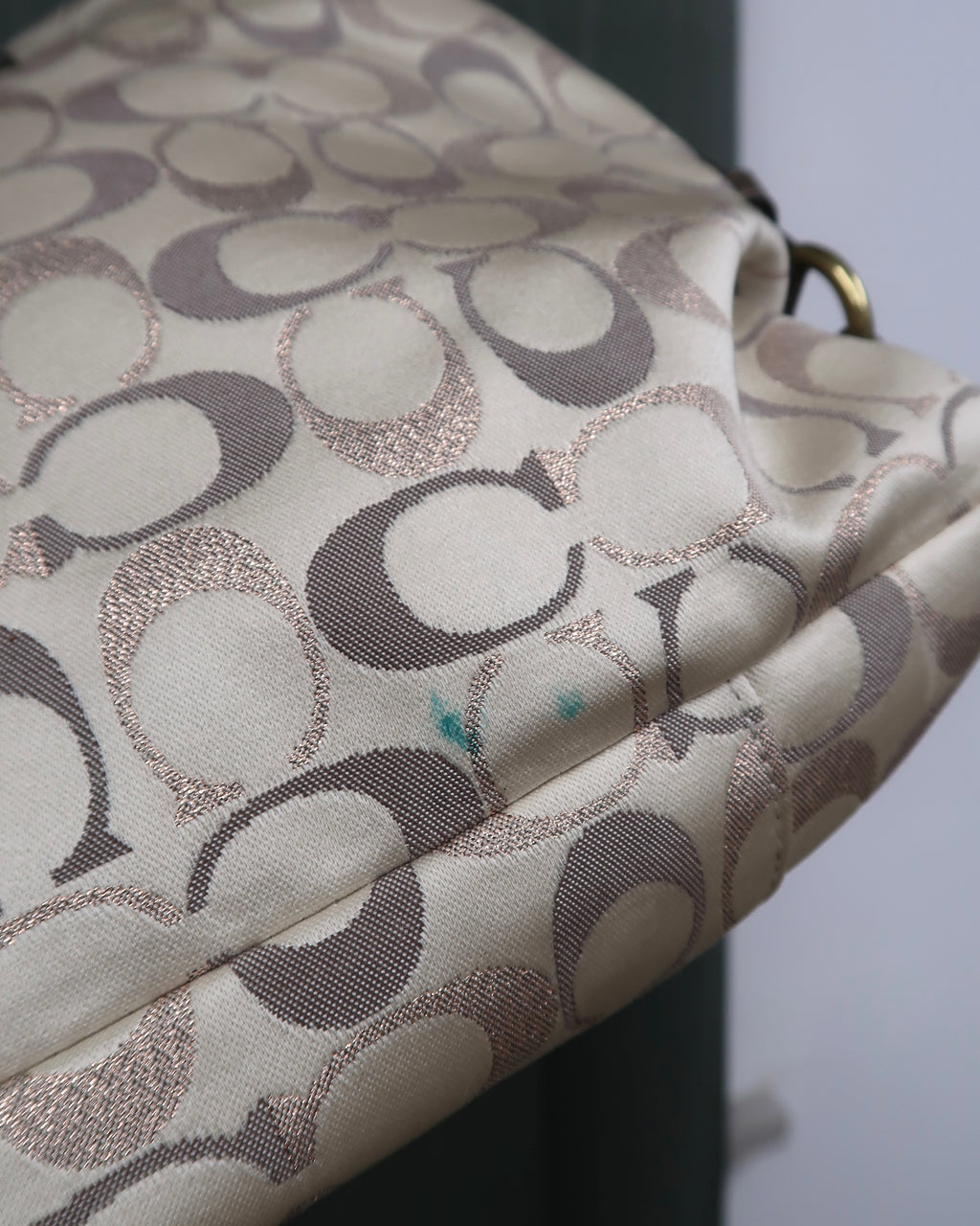 Coach Ashley Signature Sateen Carryall